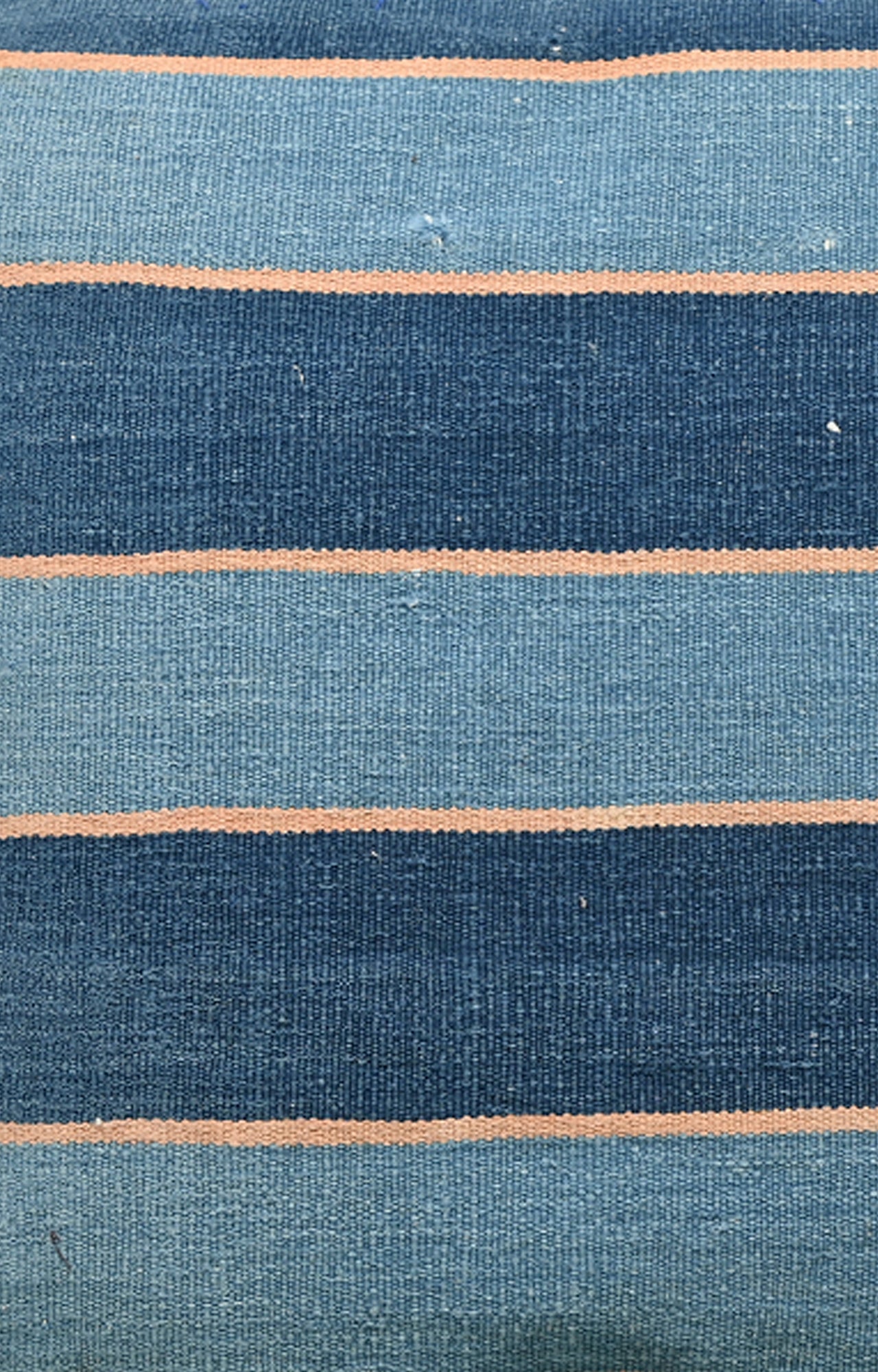 Blue Striped Cushion Cover