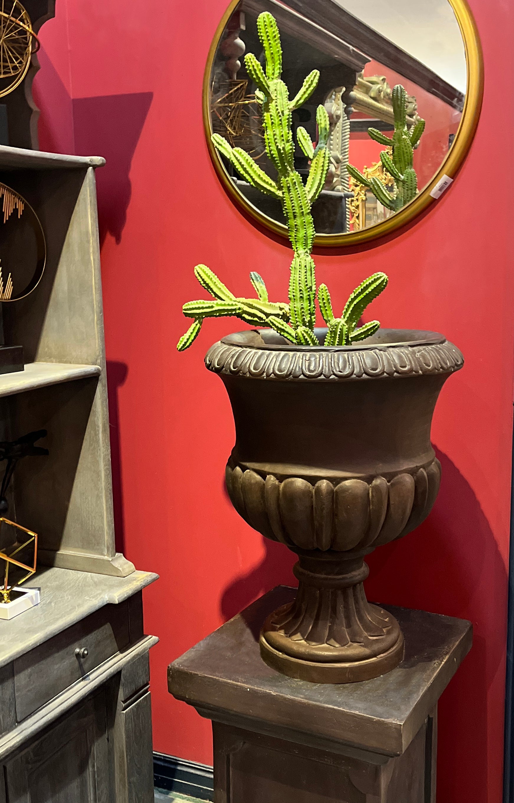 French Fluted Planter