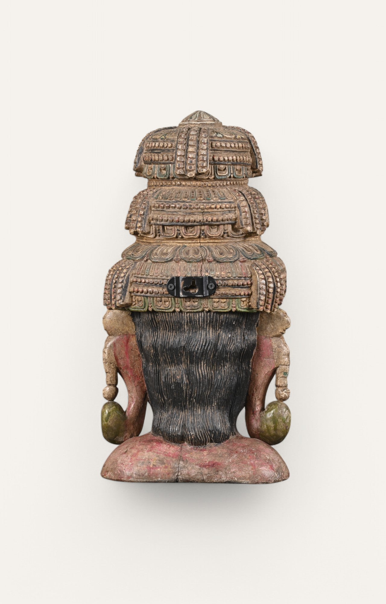 Hand-Carved Wooden Sculpture