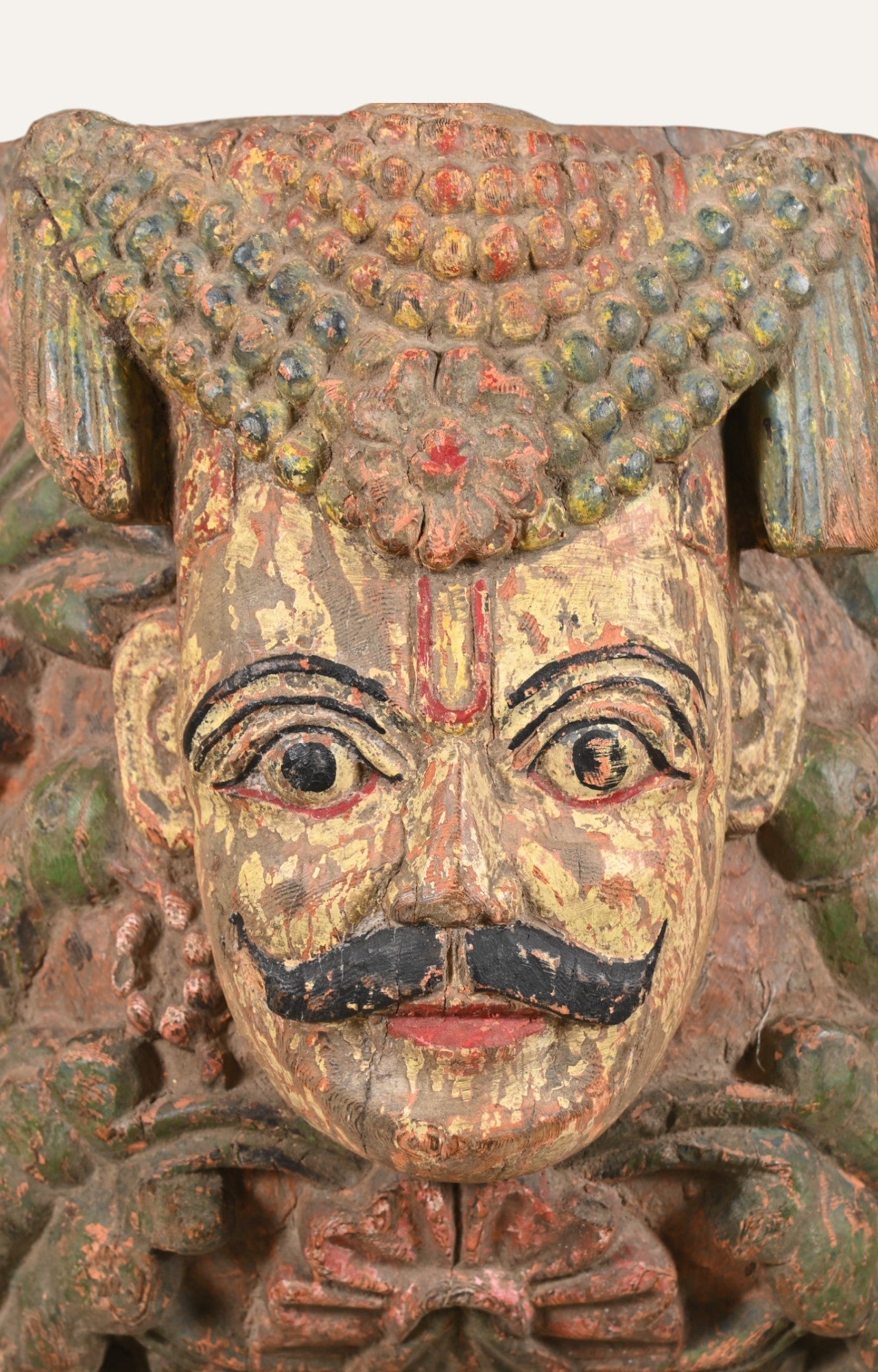 Teak Wood Wall Sculpture