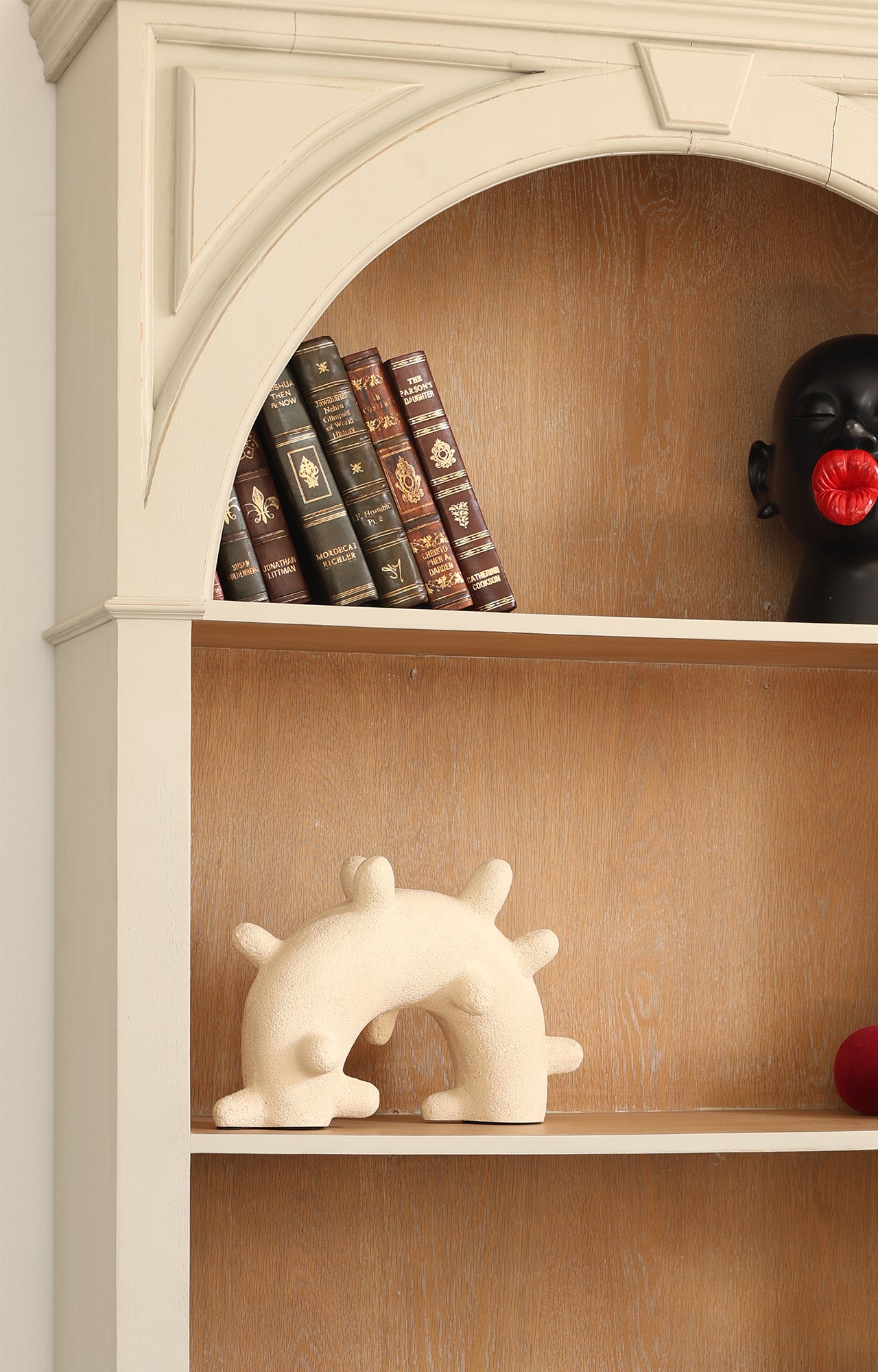 Abstract Handmade Paper Mâché Décor