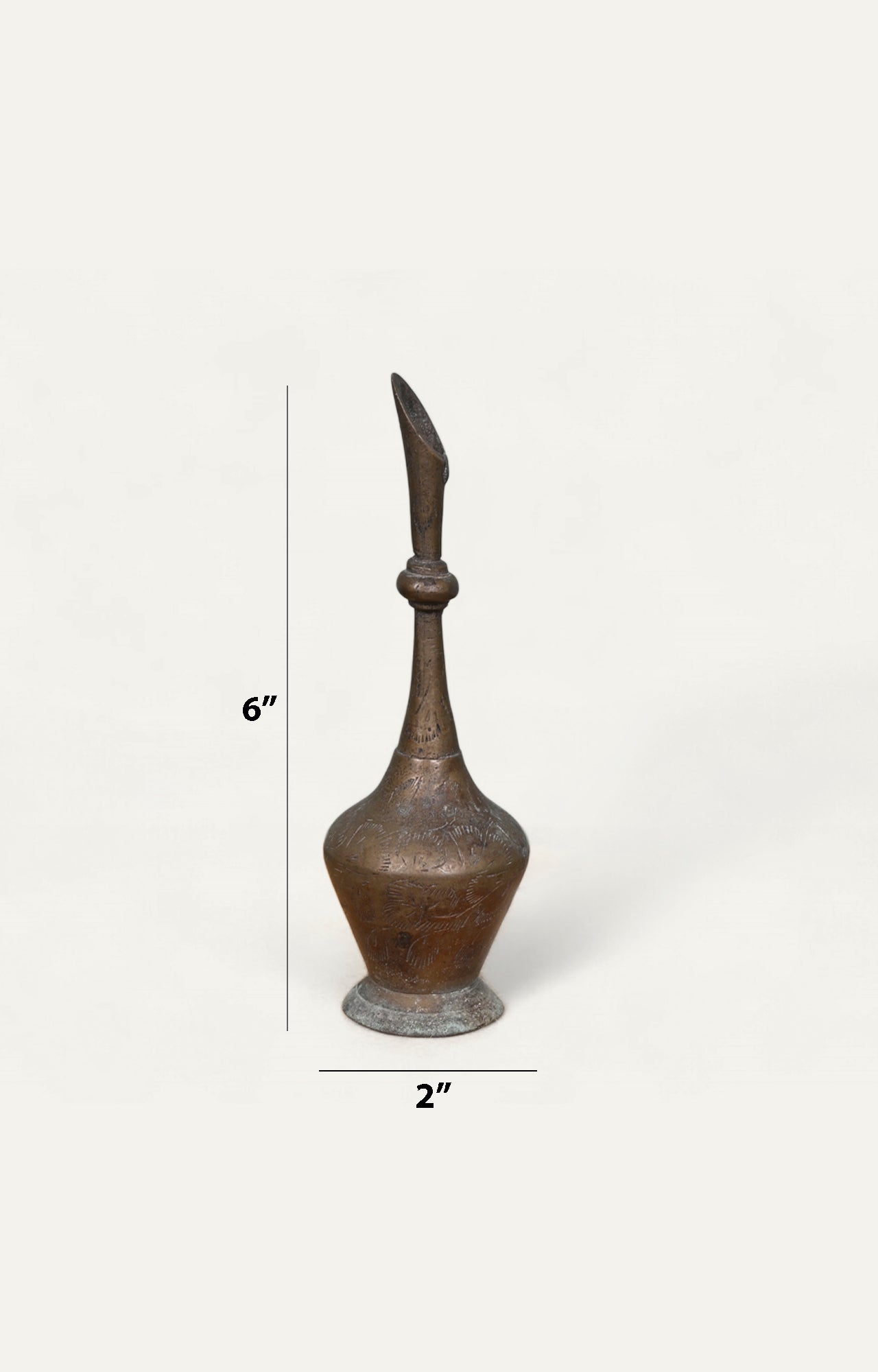 decorative brass ittar dani