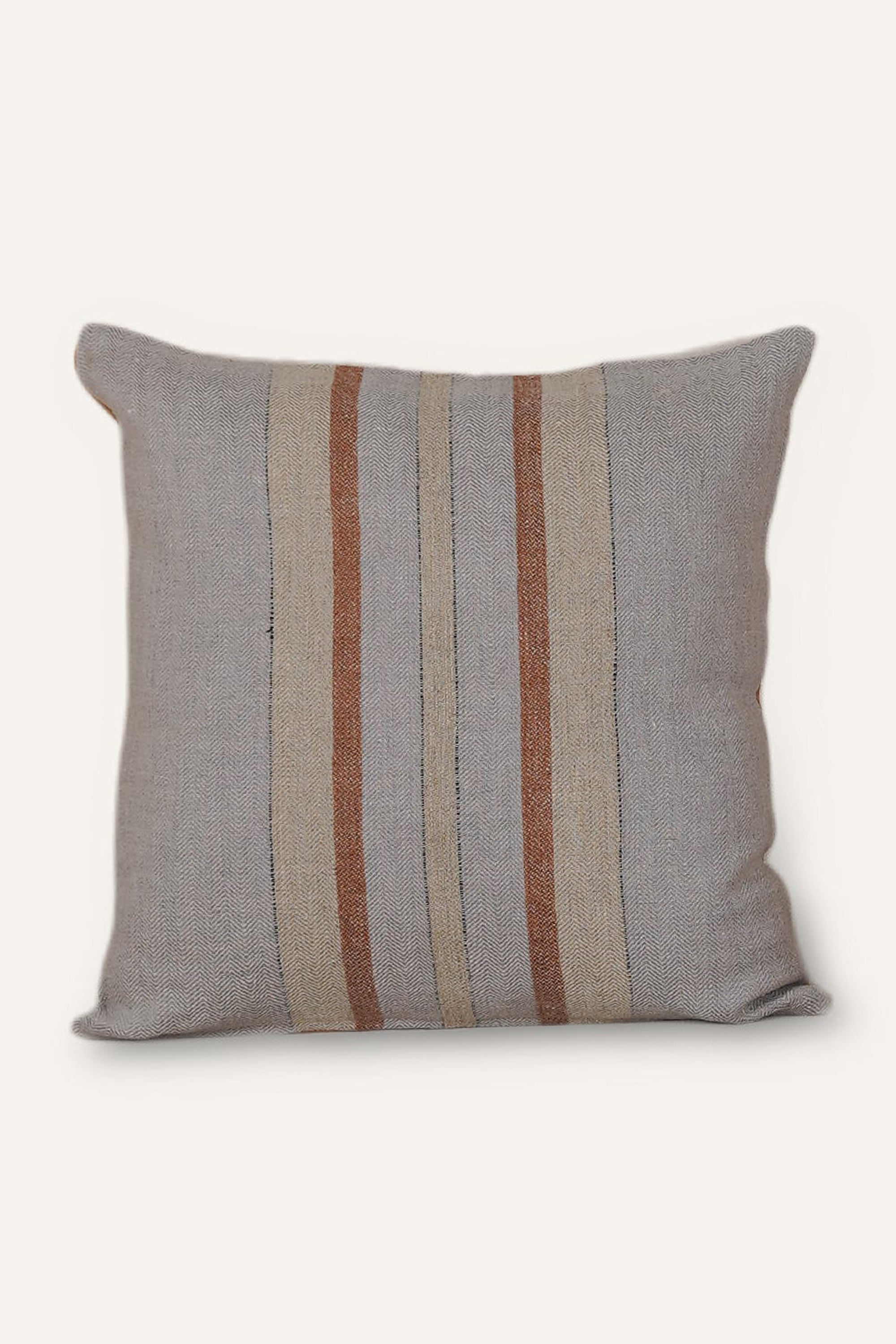 Refined Rust: Cotton Cushion Cover