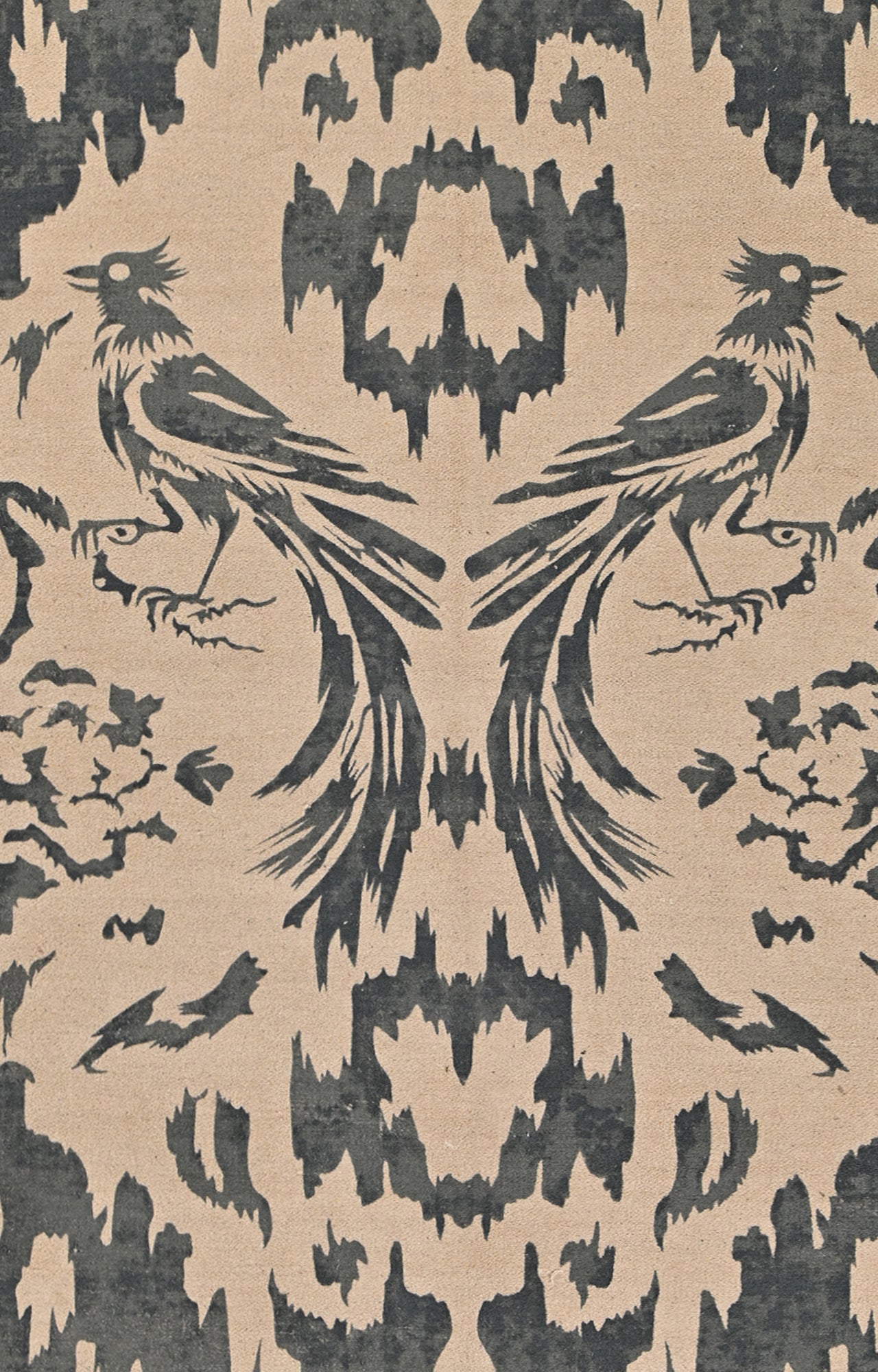 Phoenix Ikat Cotton Rug