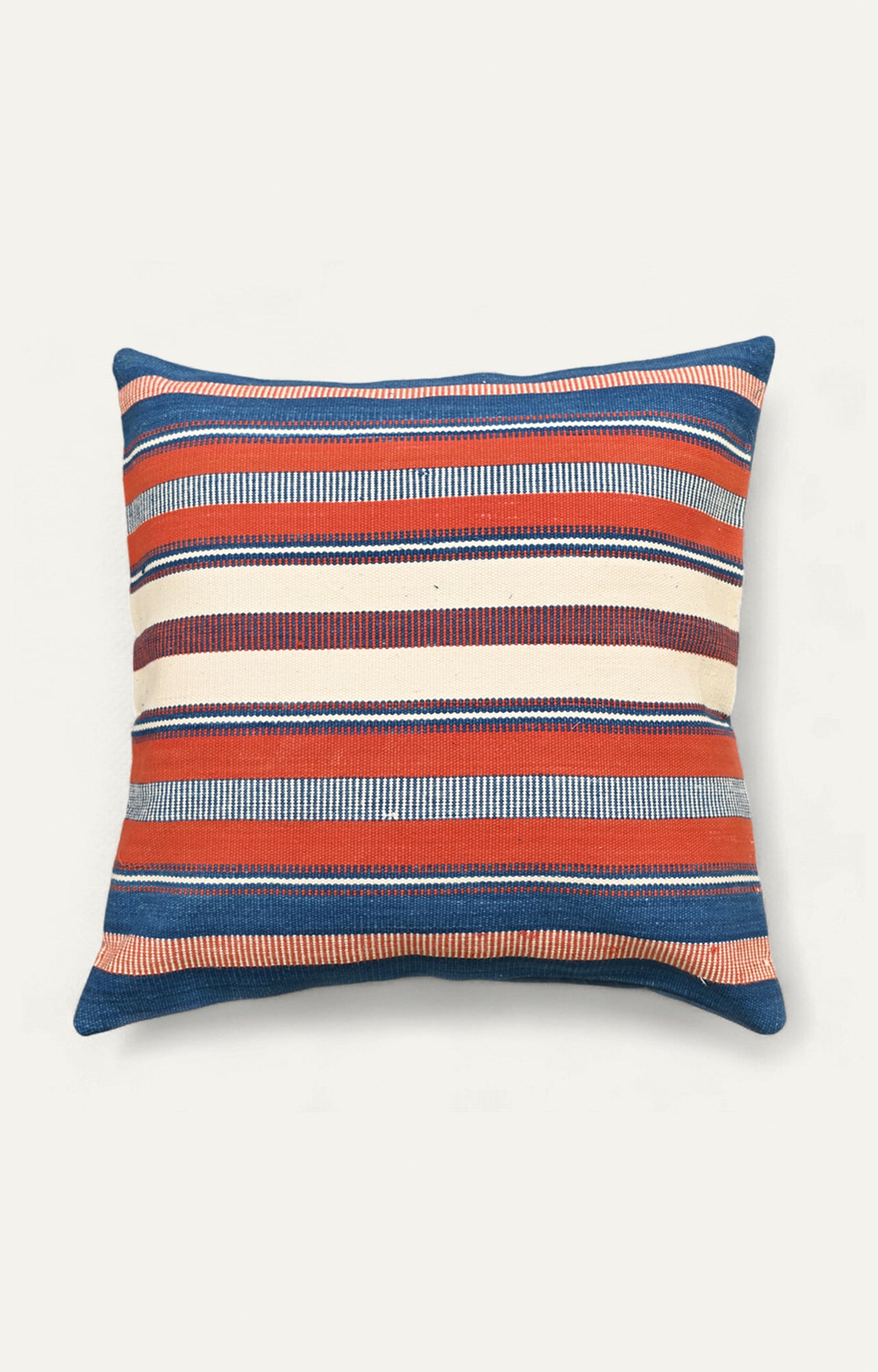 Warm Striped Cushion Cover
