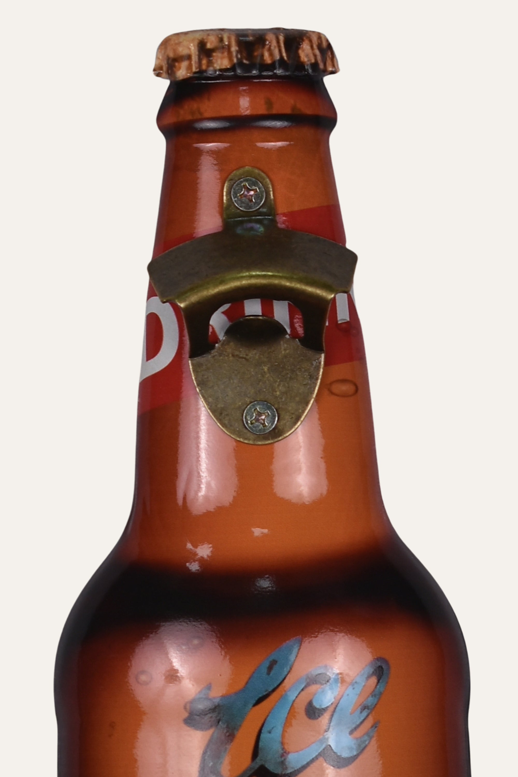 Retro Ice Cold Beer Metal Wall Décor