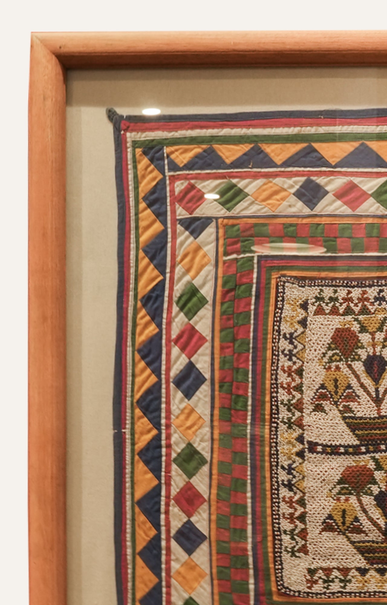 Floral Motifs Wall Hanging Art