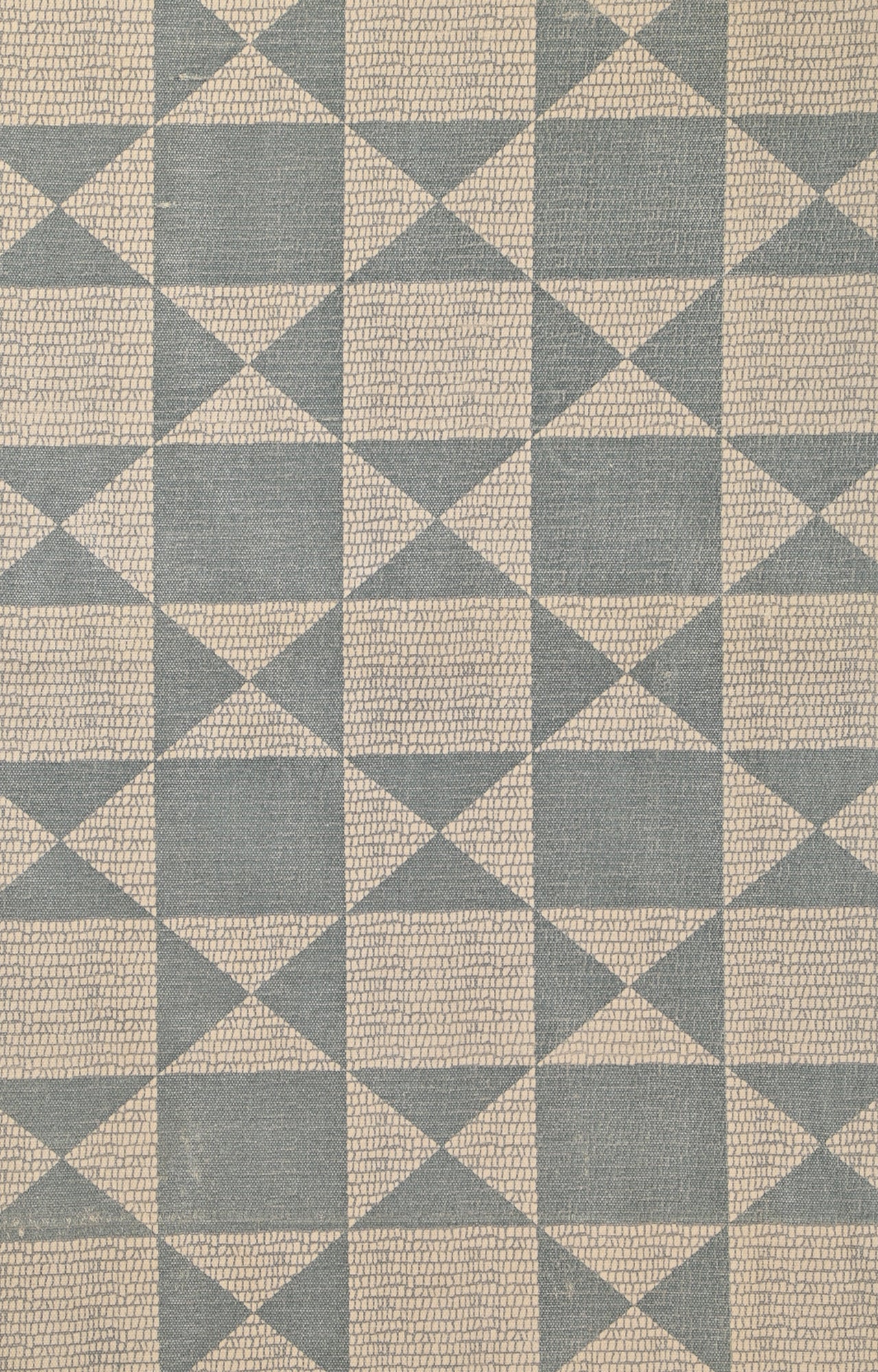 Handwoven Argyle Geometric Area Rug