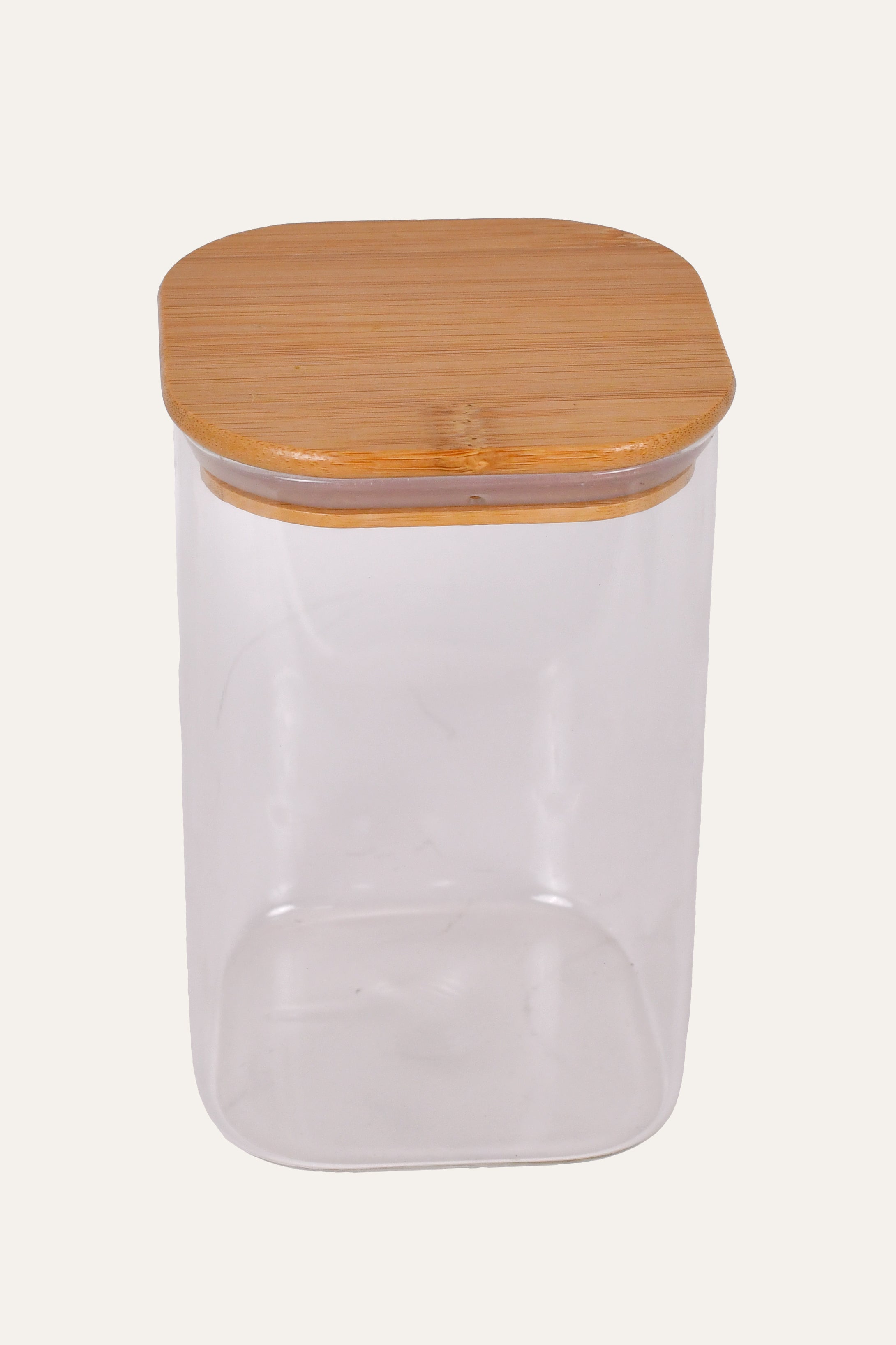 Large Clear Glass Lidded Jar | Multipurpose Kitchen Jar