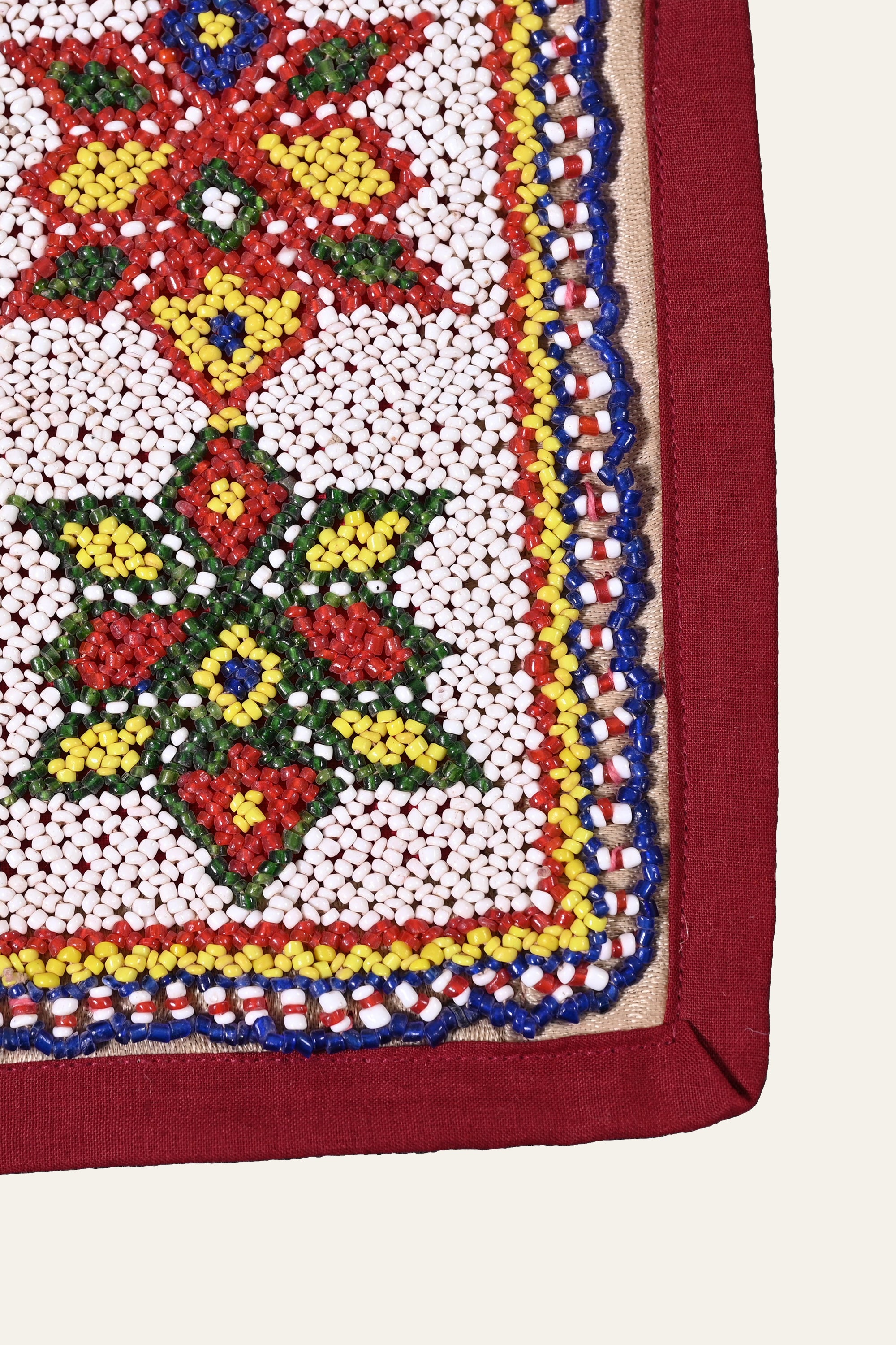 Gujarati Saurashtra Beadwork Textile Wall Décor