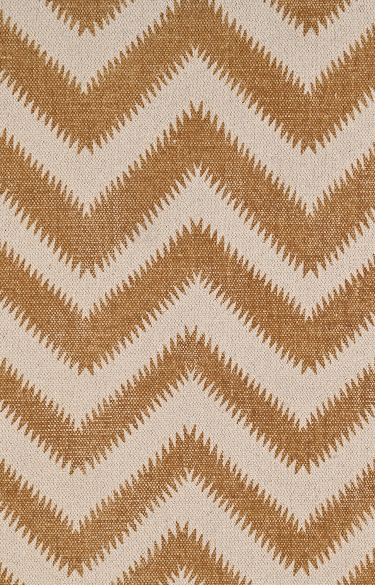 Chevron Pattern Screen Printed Rug