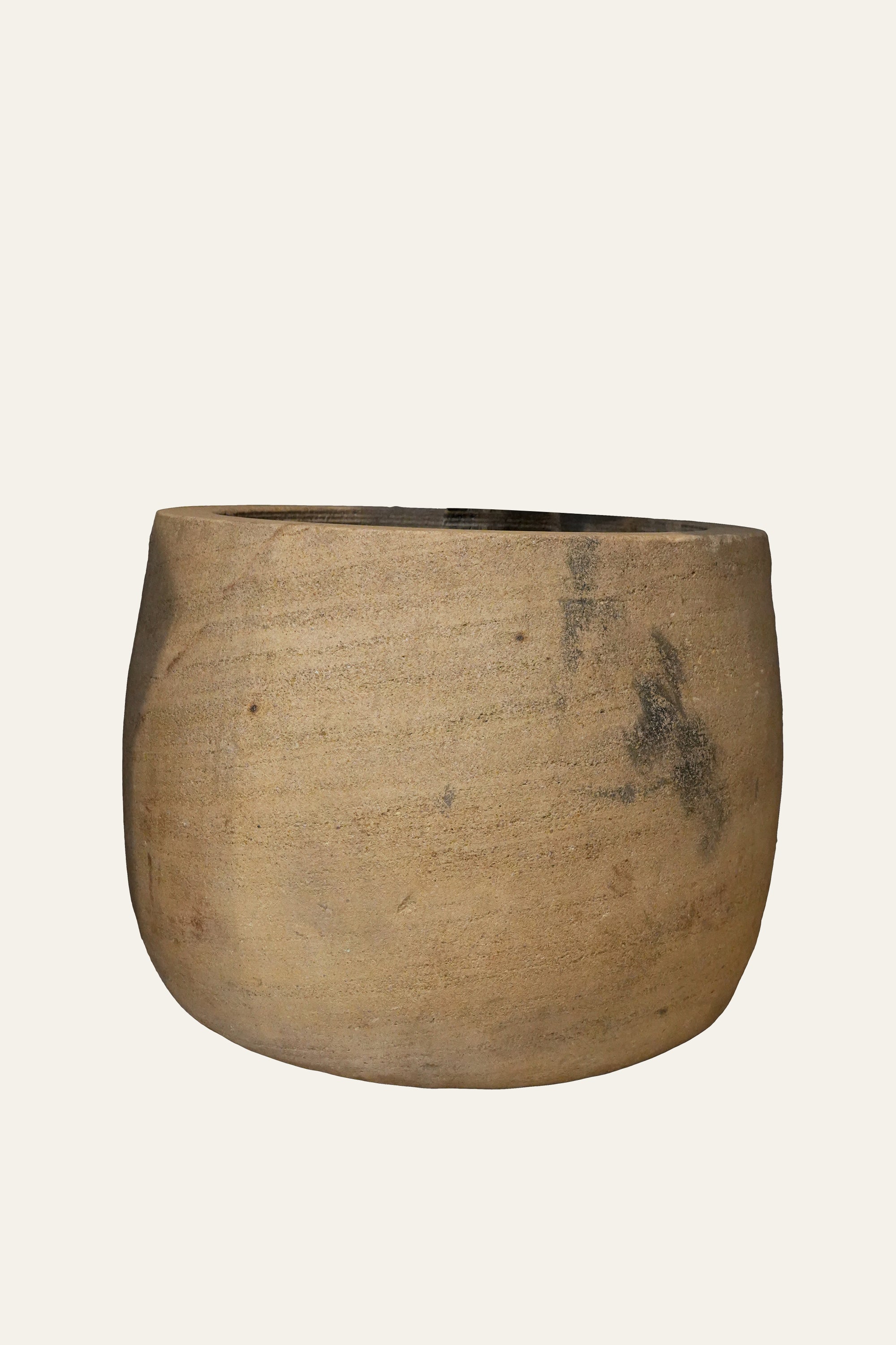 Large Sand Stone Planter for Home & Garden