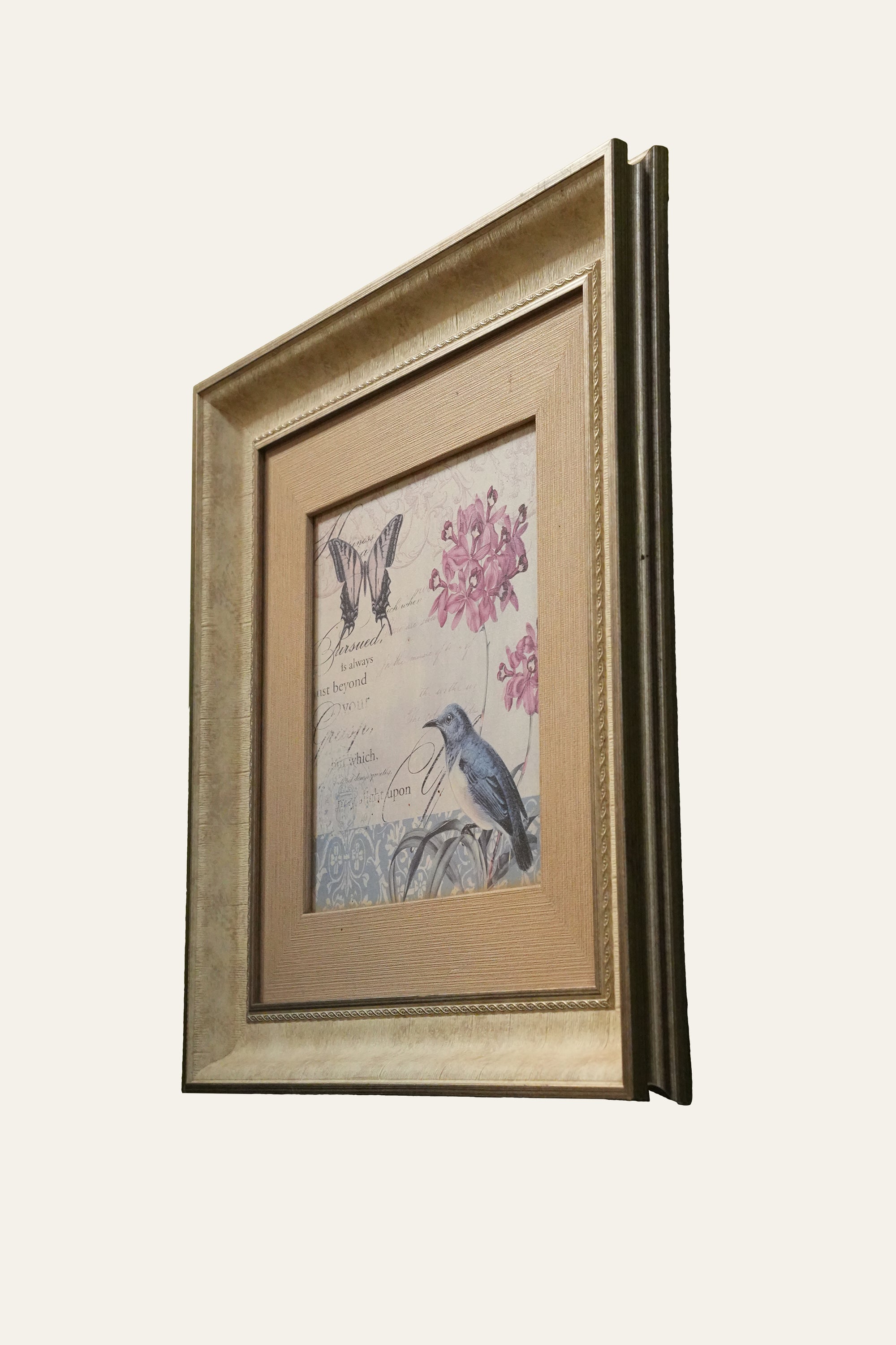 Nature-inspired Print with Double-Matted Frame