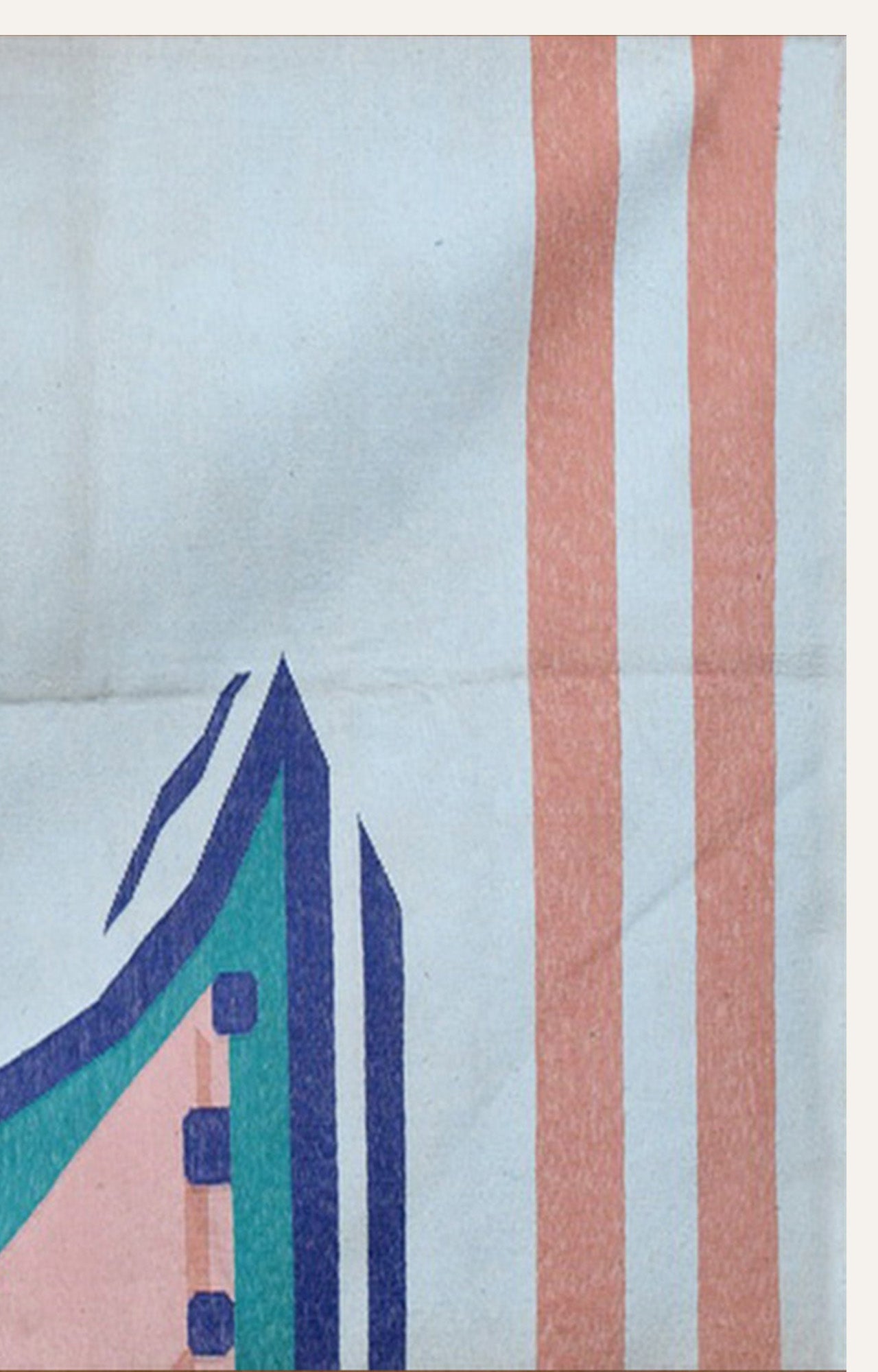 Abstract Breeze Cotton Runner