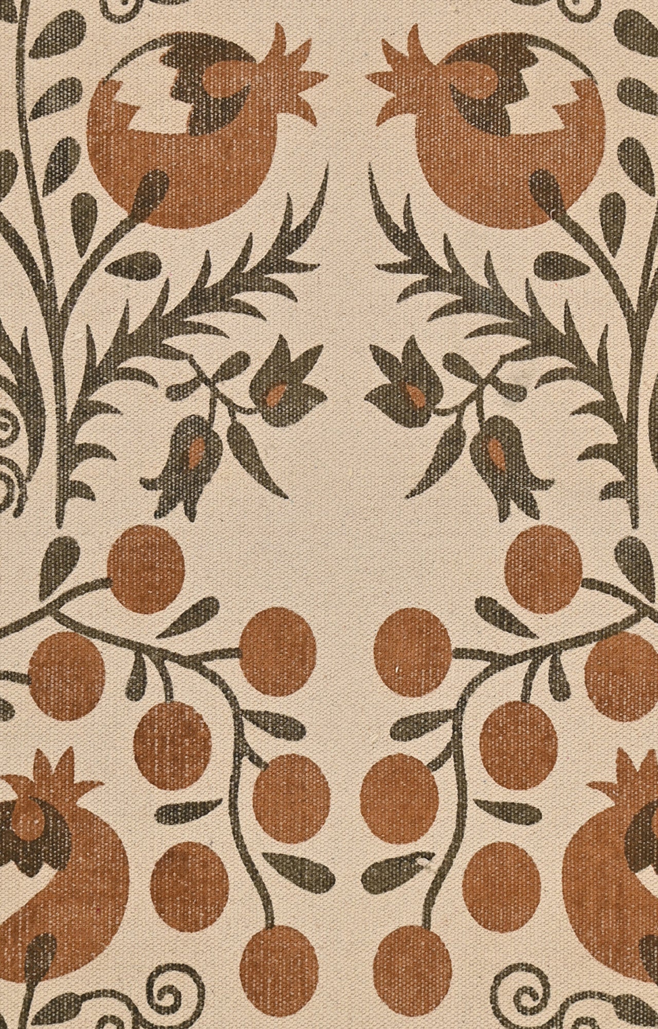 Pomegranate Patio Cotton Rug