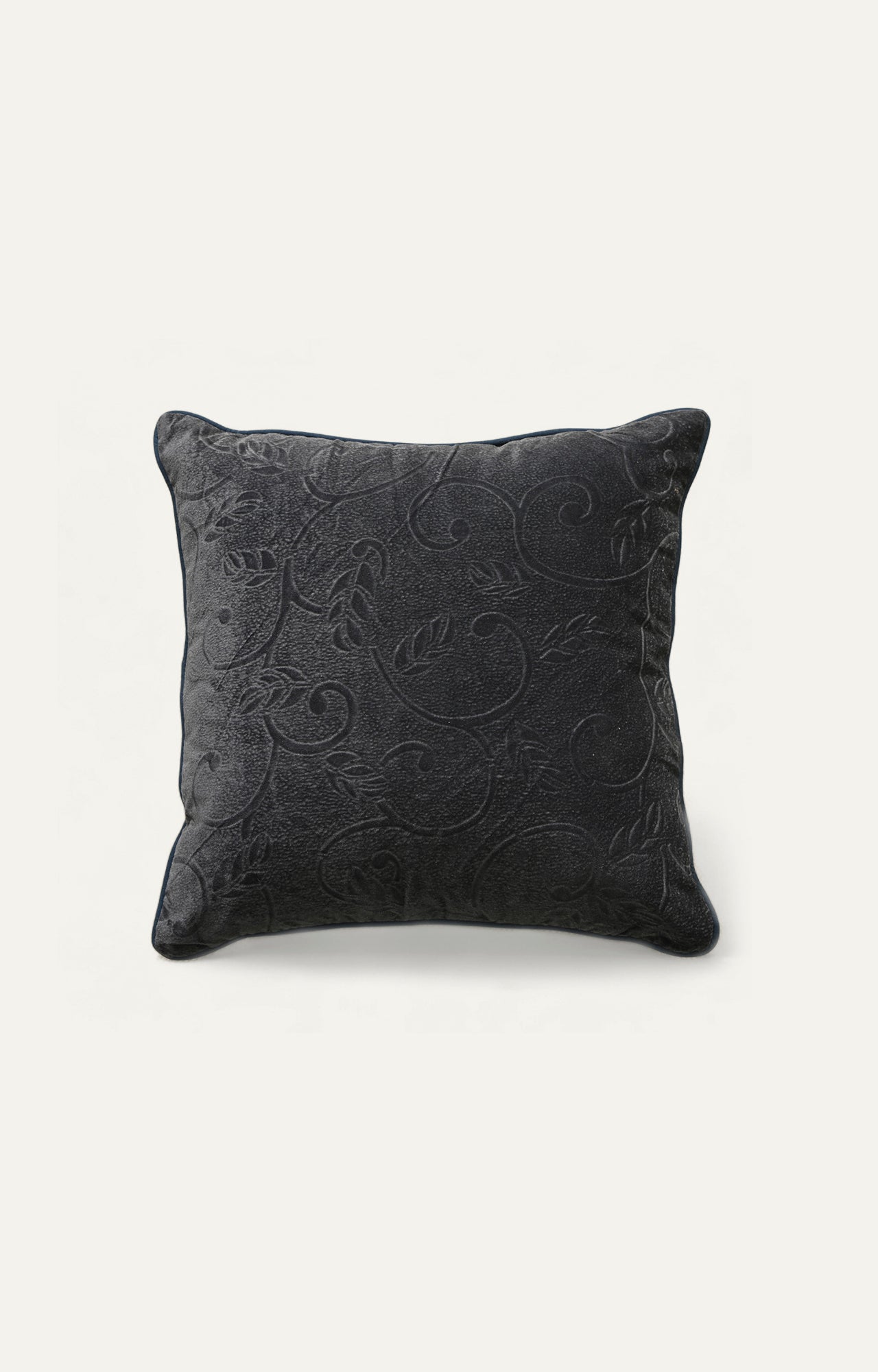 Blue Striped Handwoven Cushion Cover