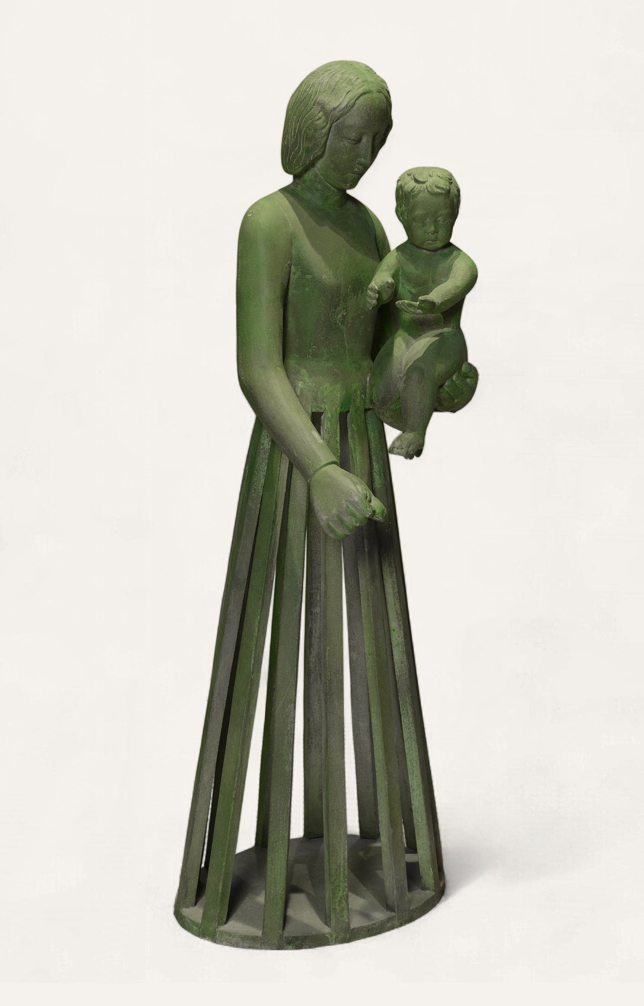Mother & Son Christion Figure