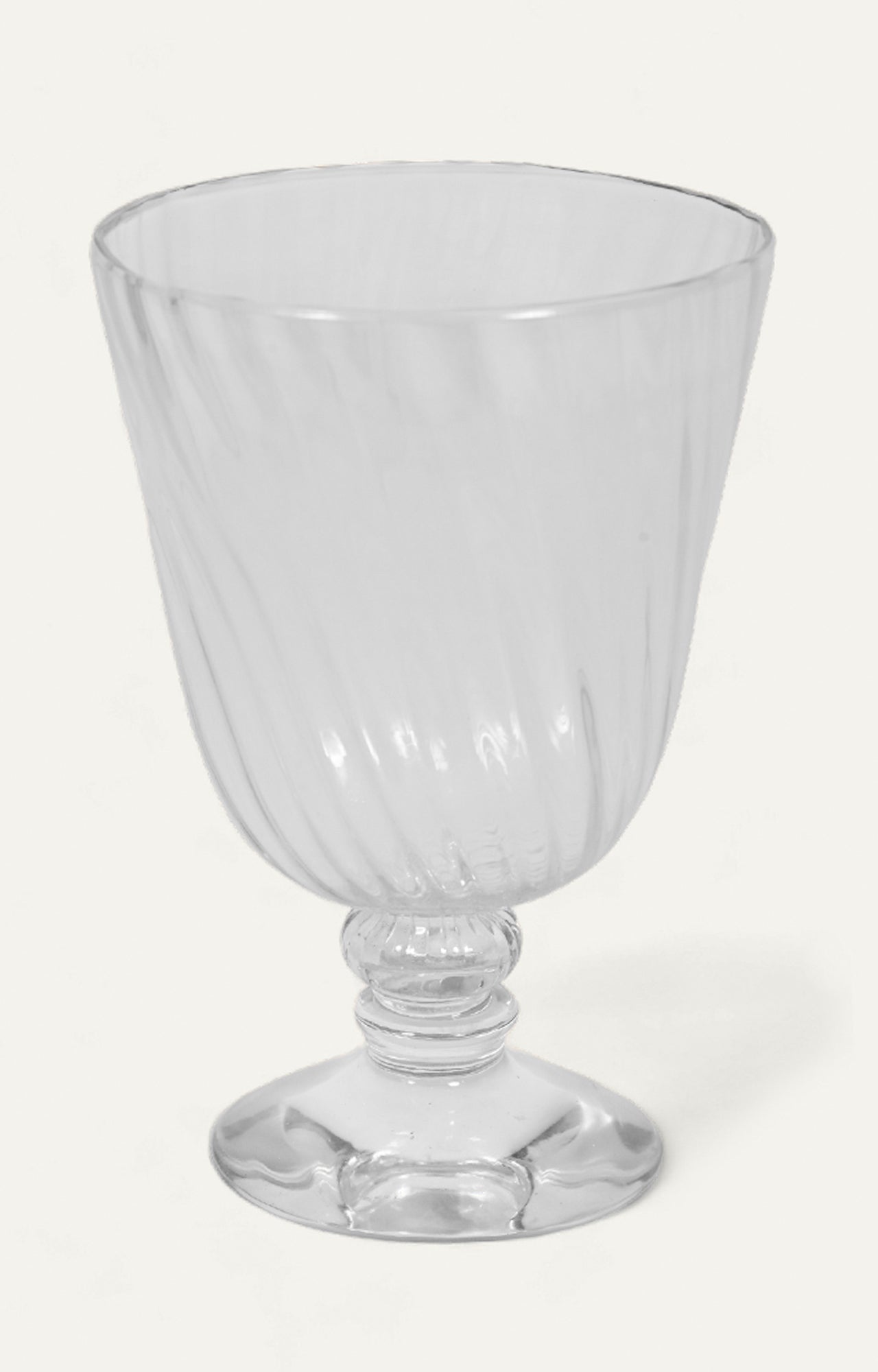 Faceted Crystal Hurricane Lamp