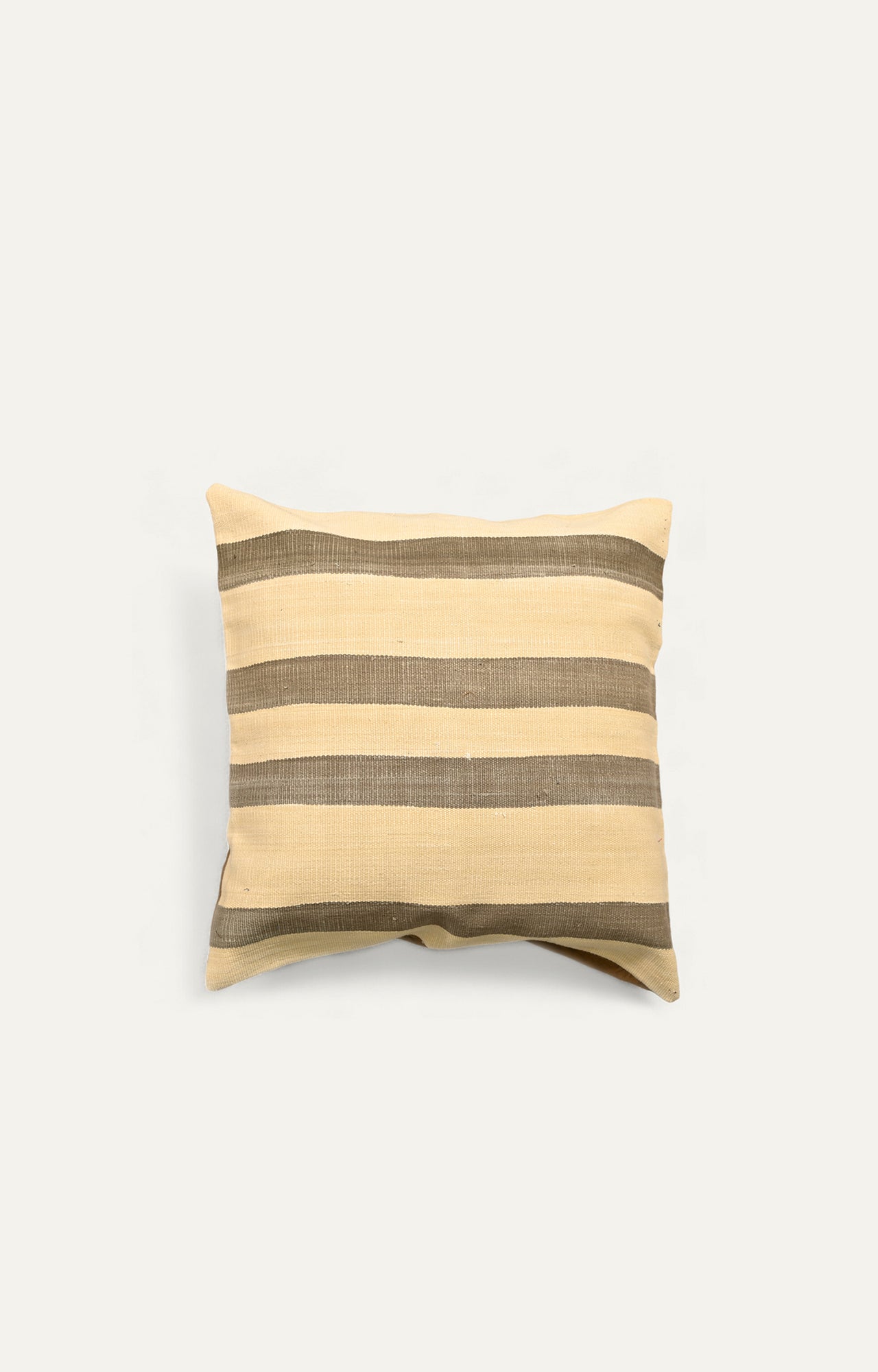 Warm Striped Handwoven Cushion Cover