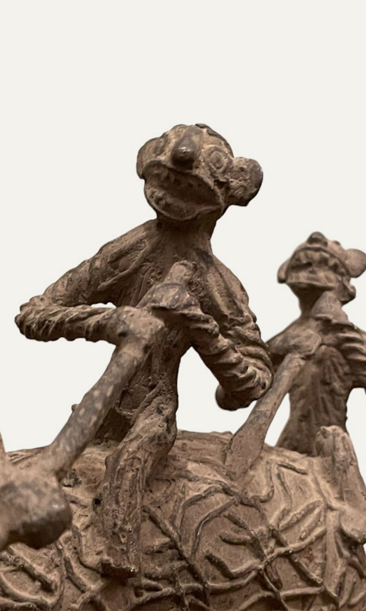 Brass Camel with Wanderers on the back