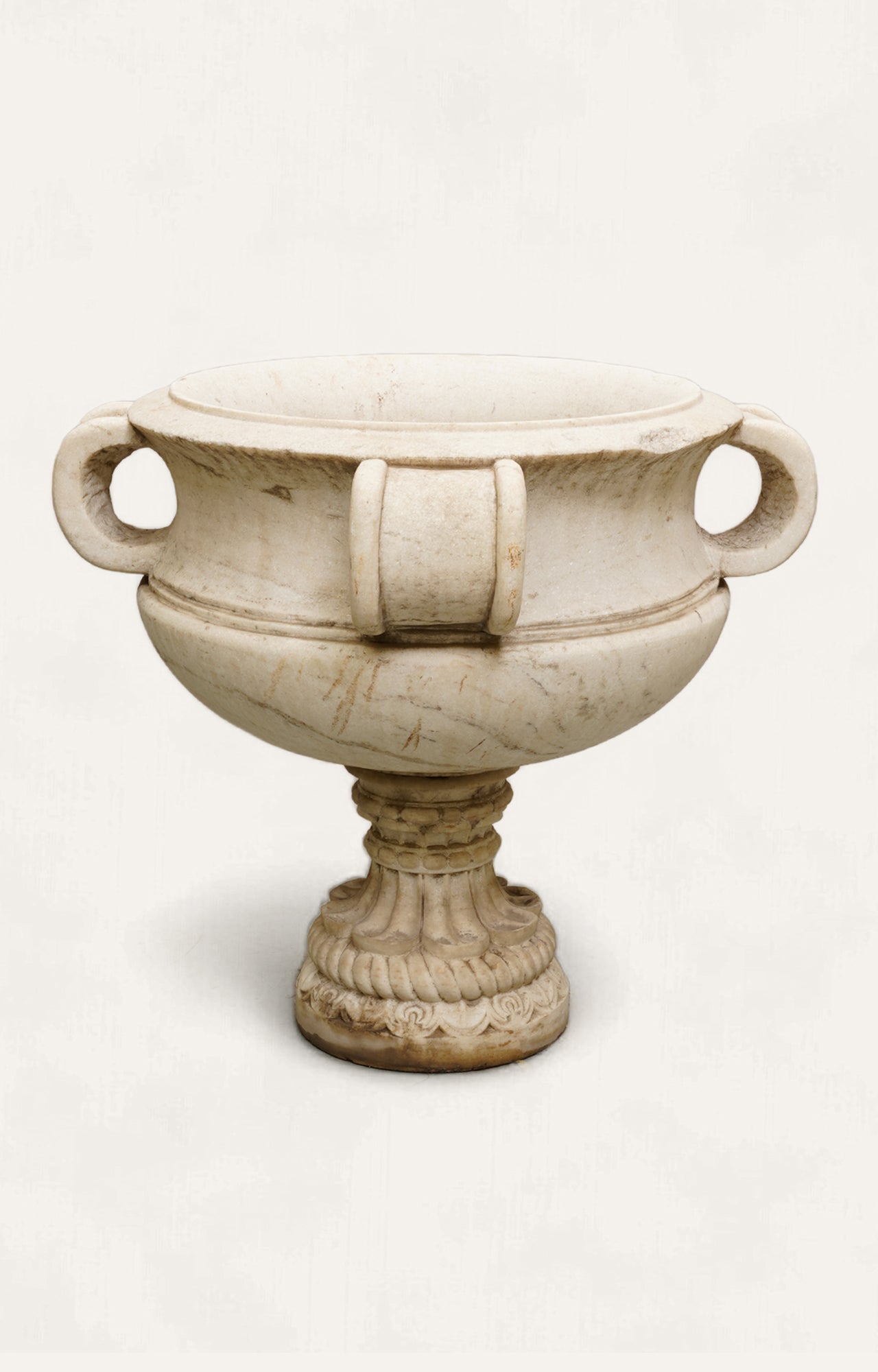 Premuim Creamic Marble Planter for Garden