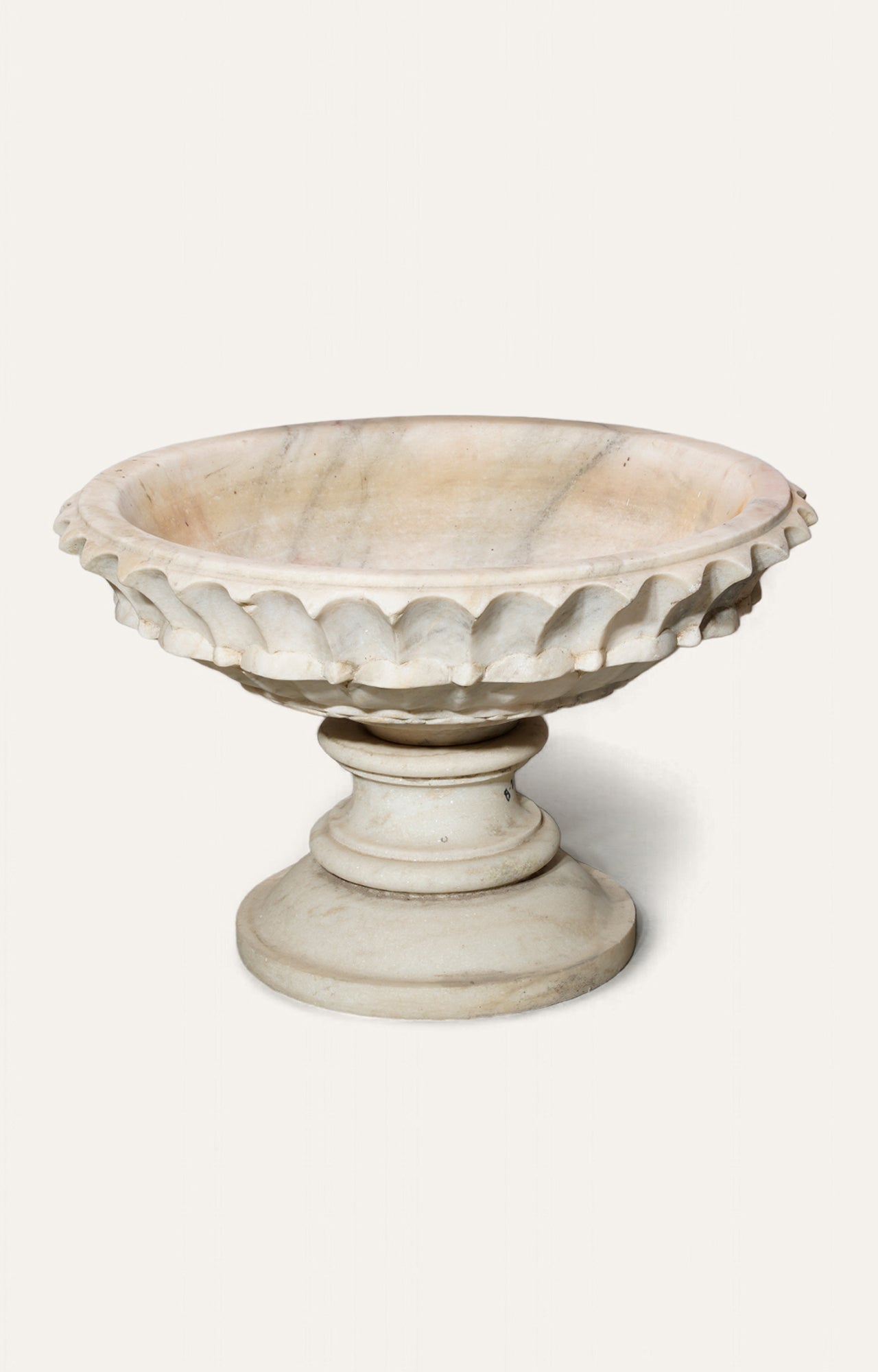 Marble Urn shaped centerpiece planter