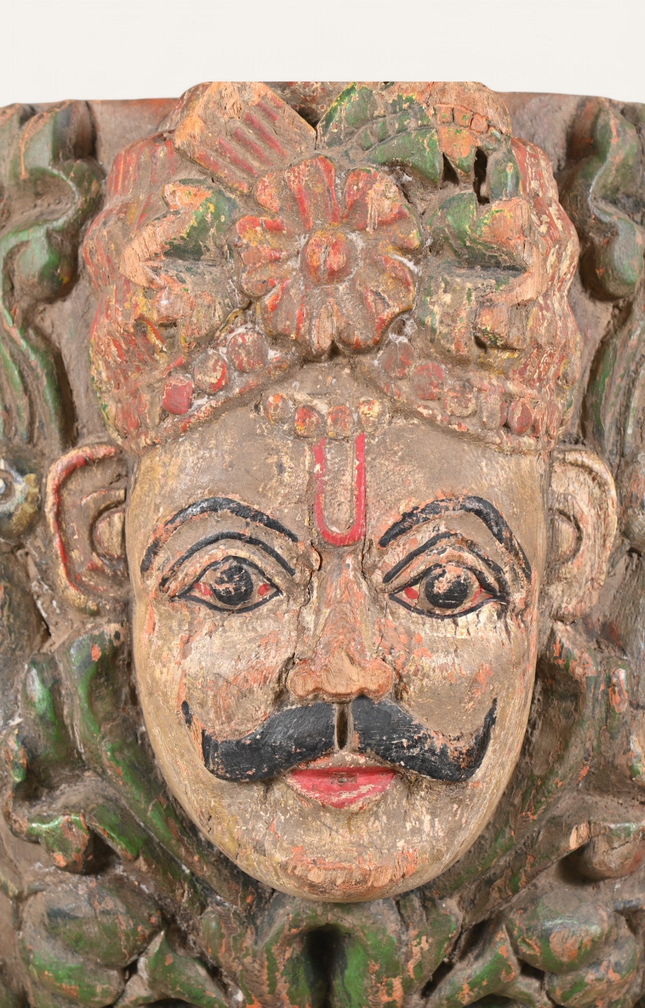 Traditionl Teak Wood Wall Sculpture