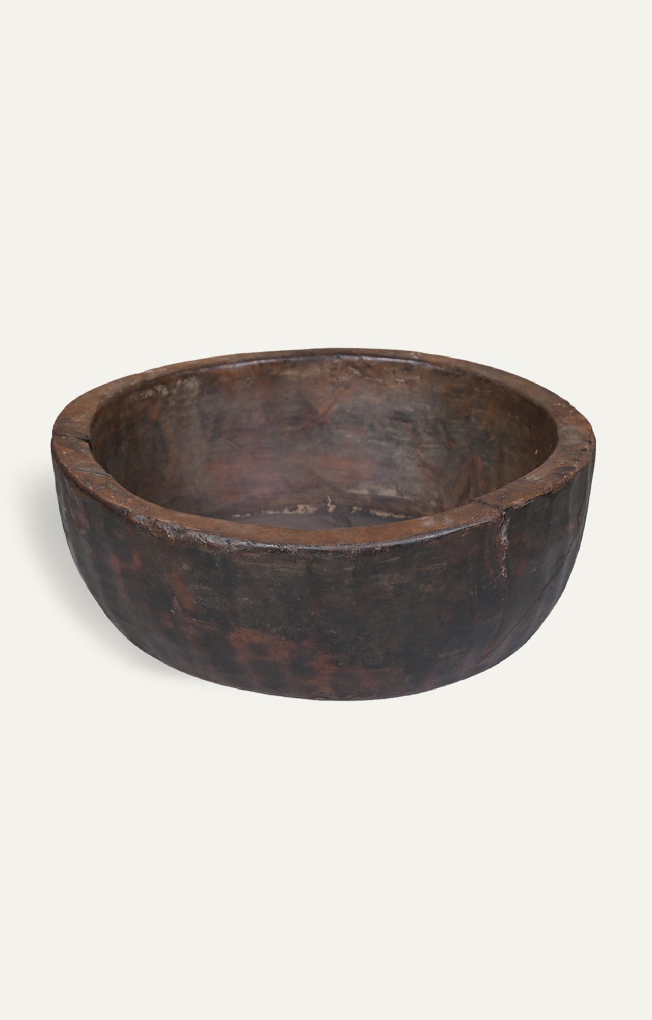 Weathered Teak Bowl