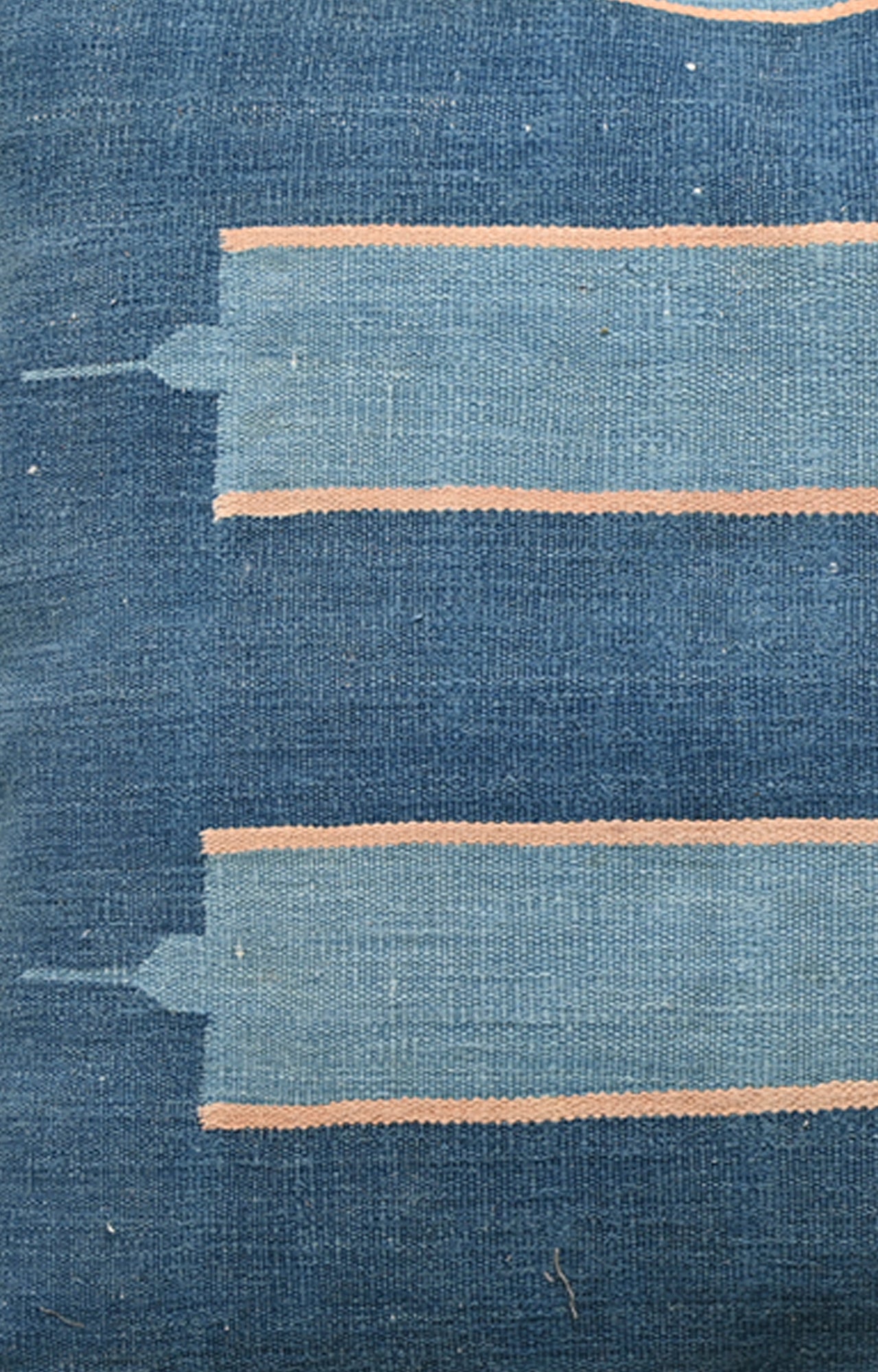 Blue Striped Cushion Cover