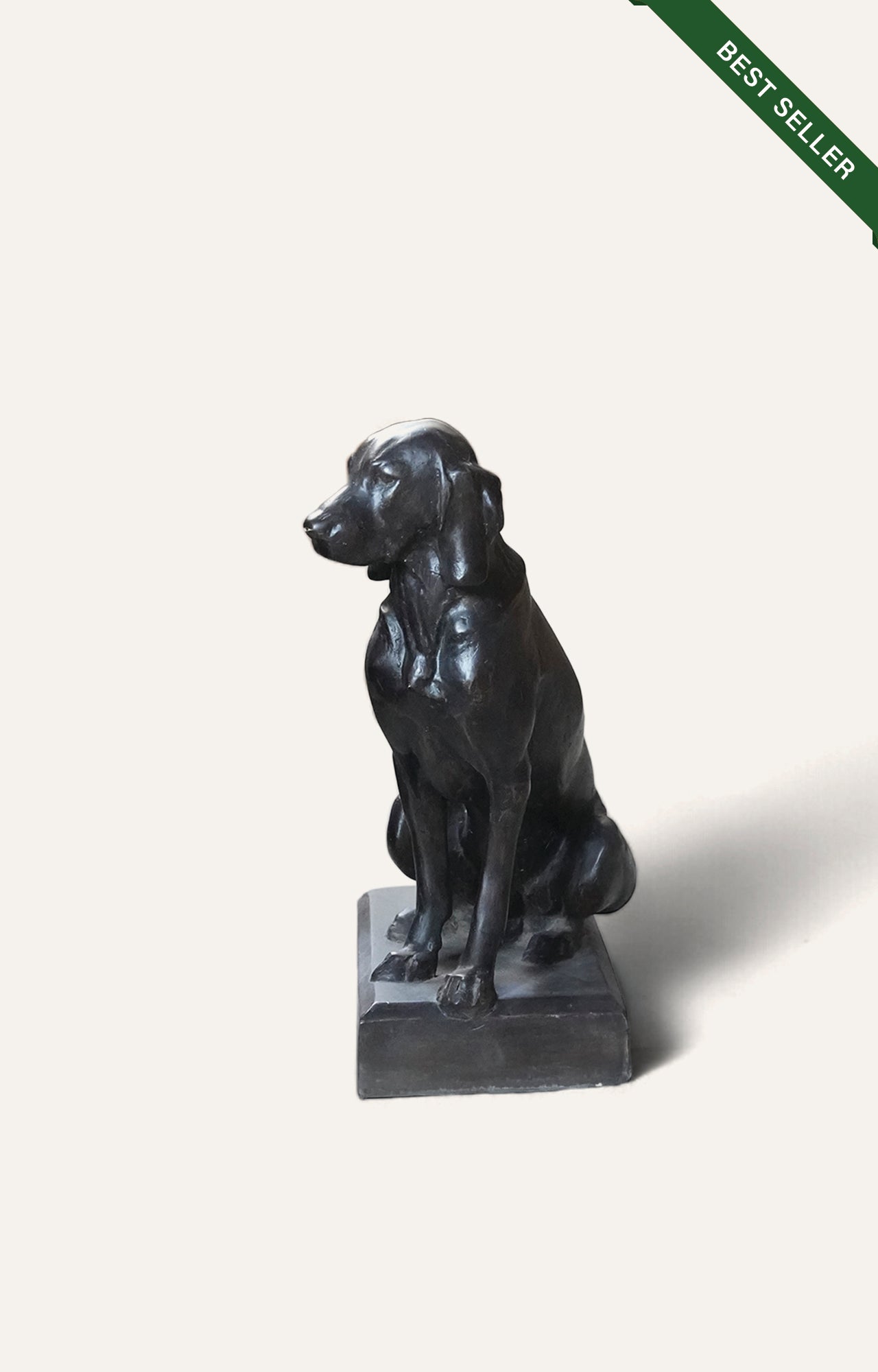 The Sentinel – Life-Sized Resin Black Labrado