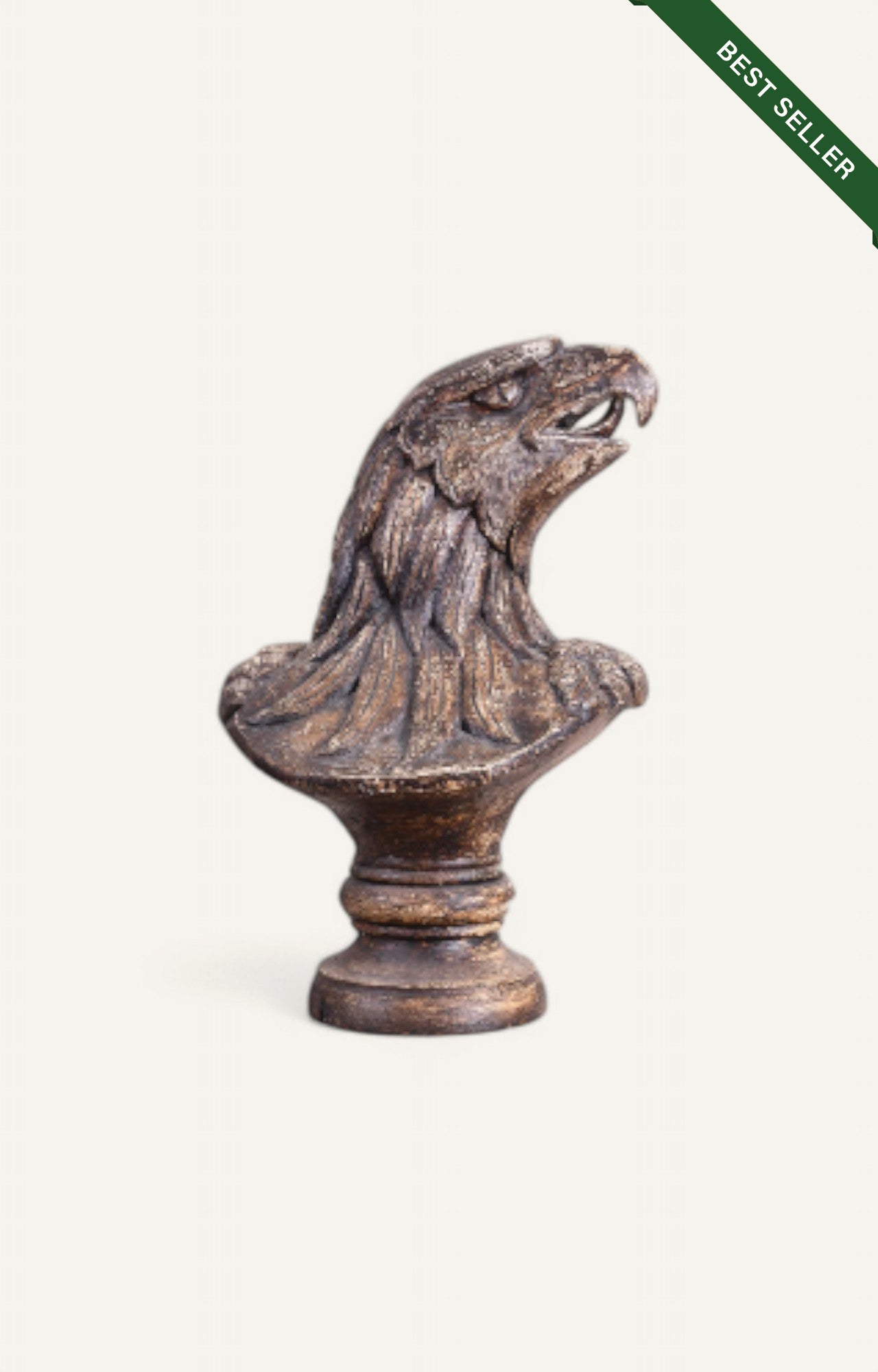 The Mighty Eagle Head Wooden Table Décor