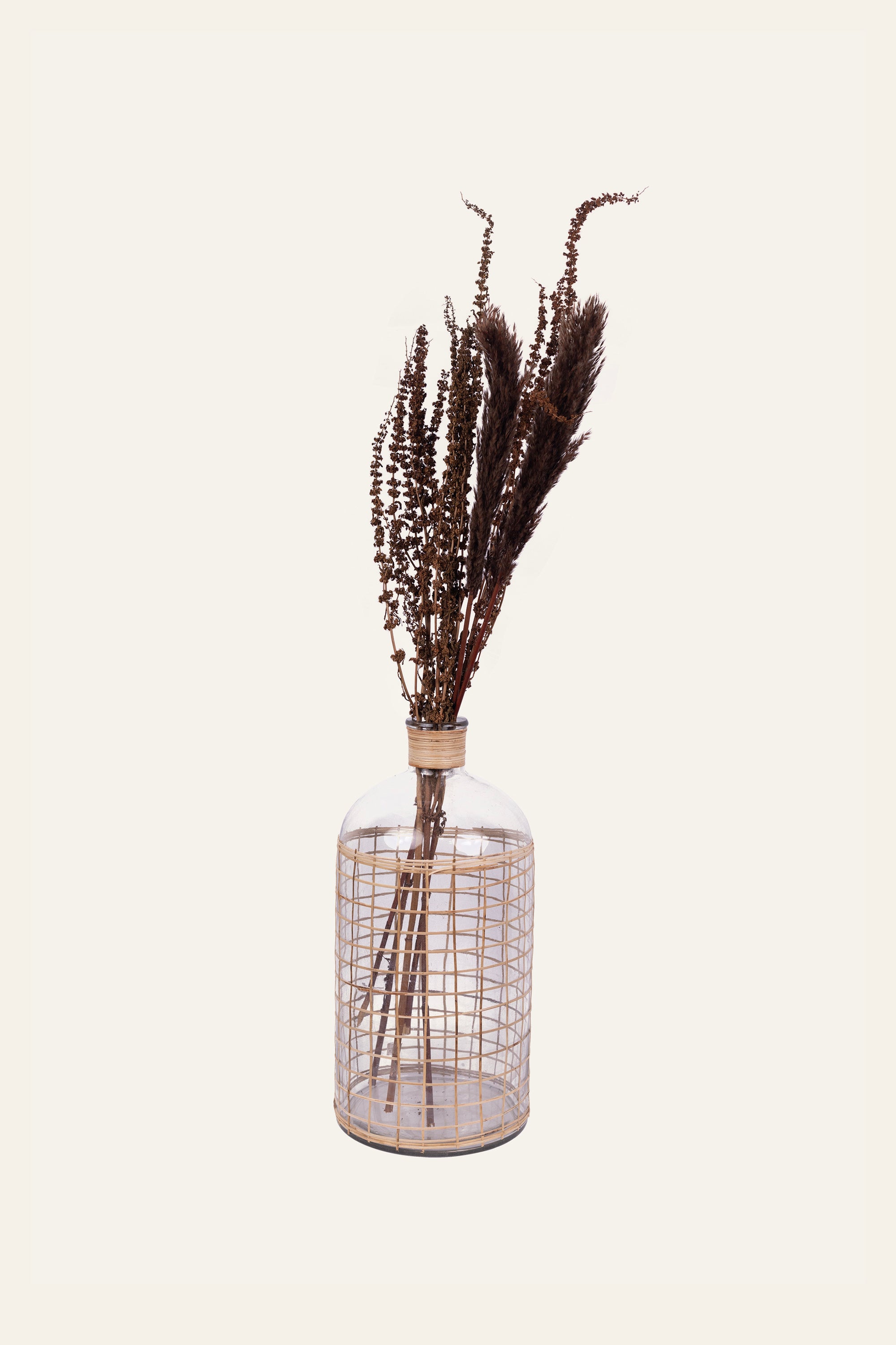 Carboy Glass Bottle with Fiber Weave