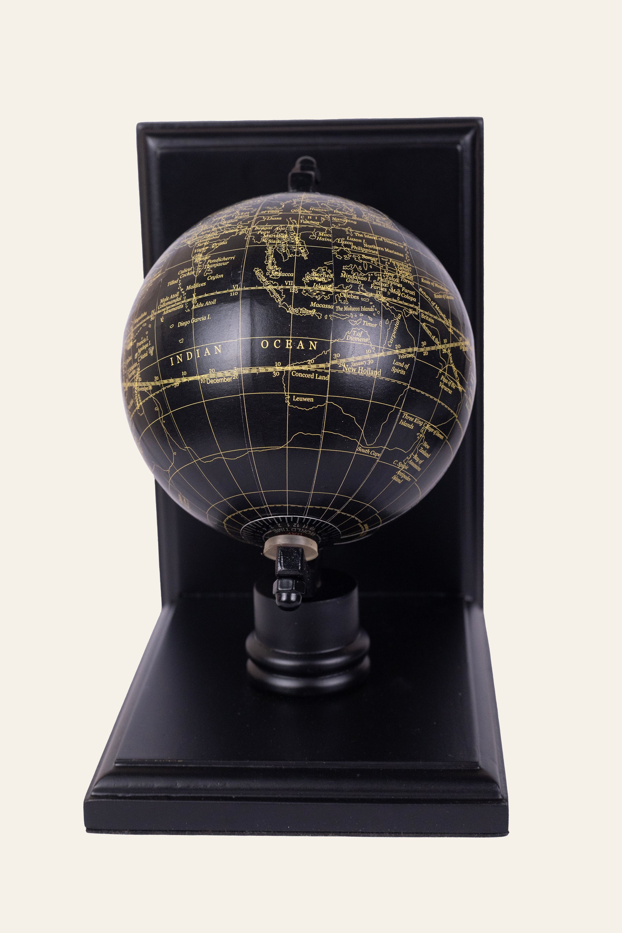 Telescope and World Globe Bookends Set of 2