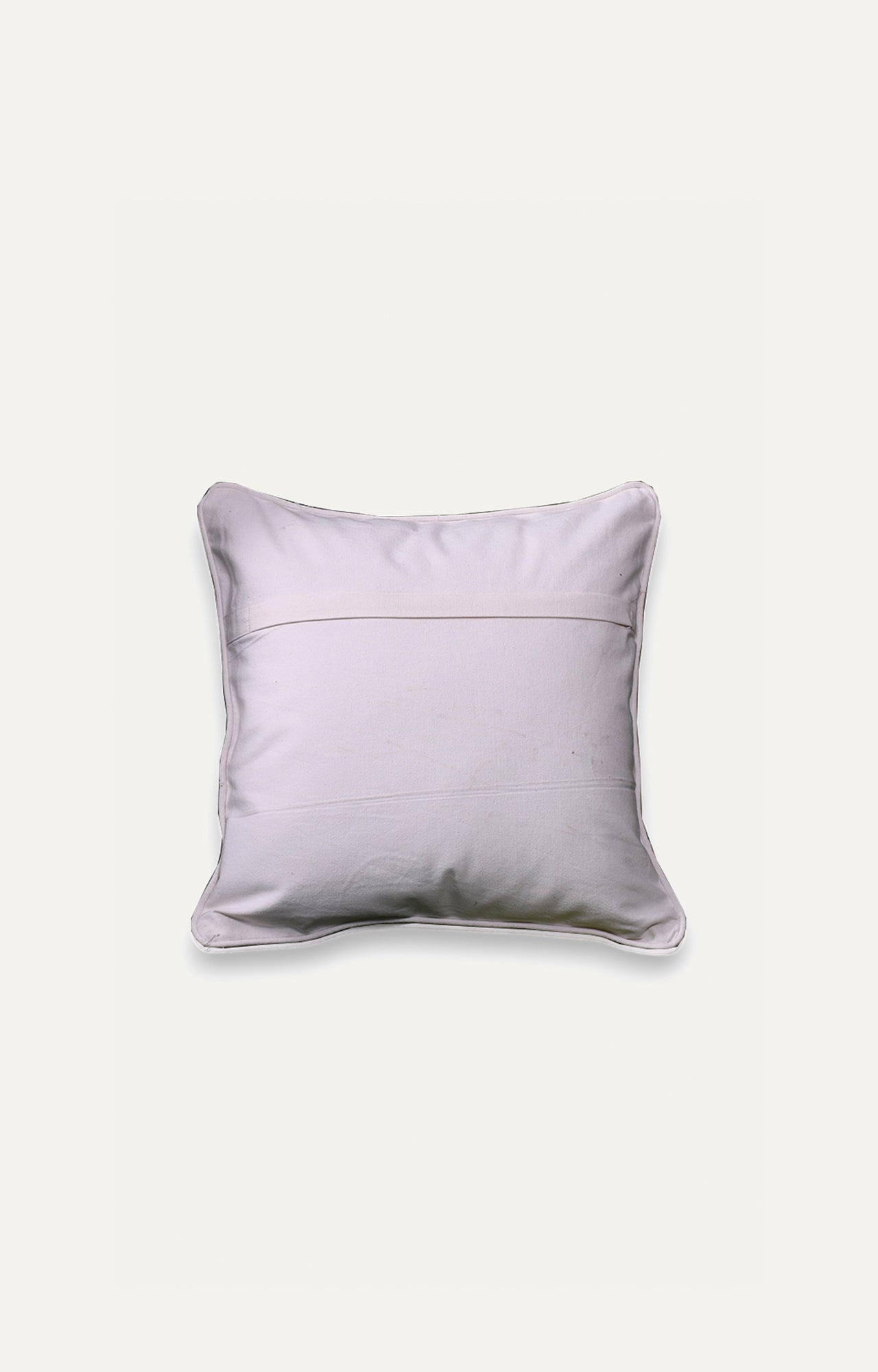 Abstract Floral Maze Cotton Cushion Cover
