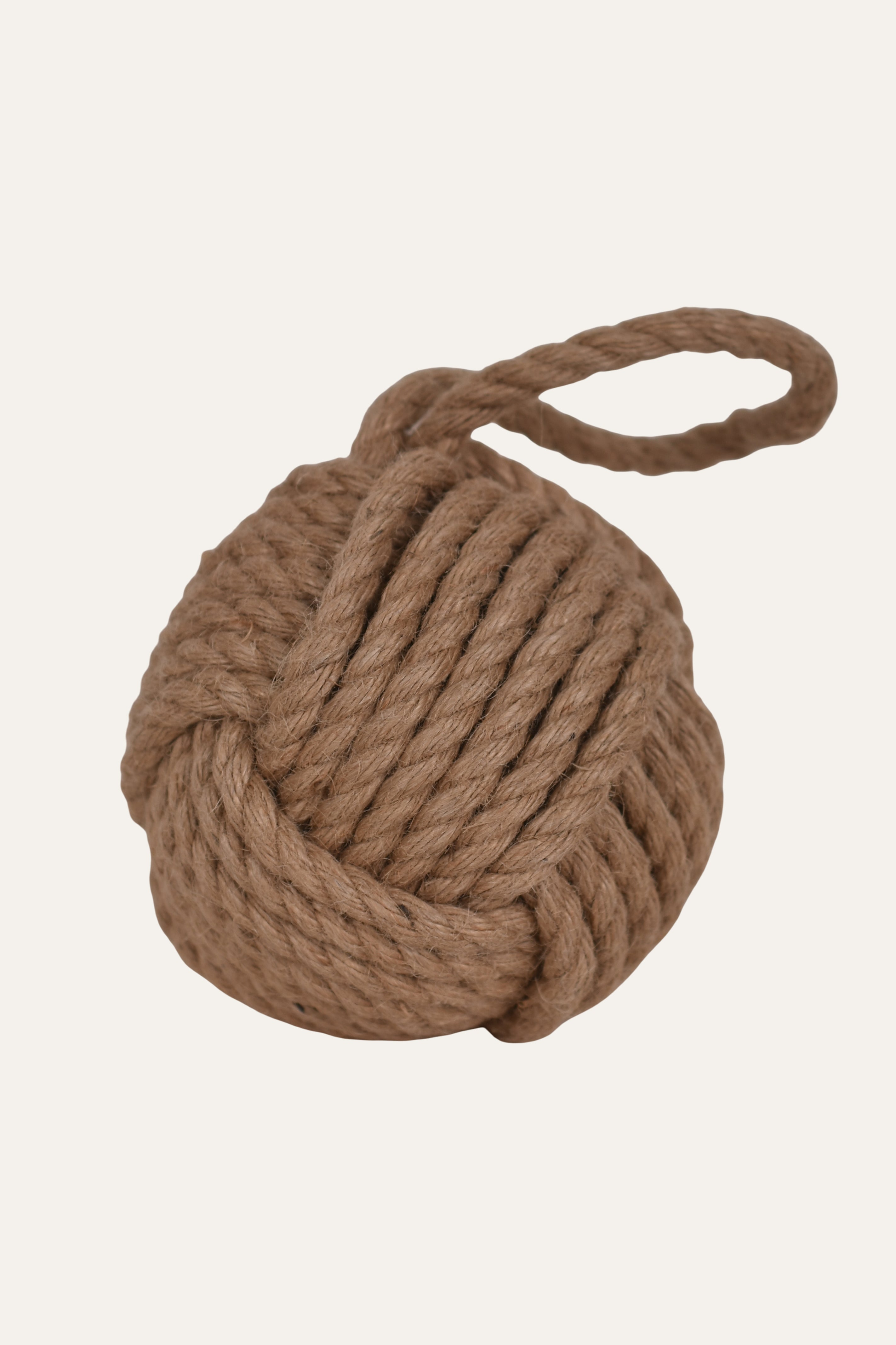 Natural Jute Rope Knot Hanging Décor