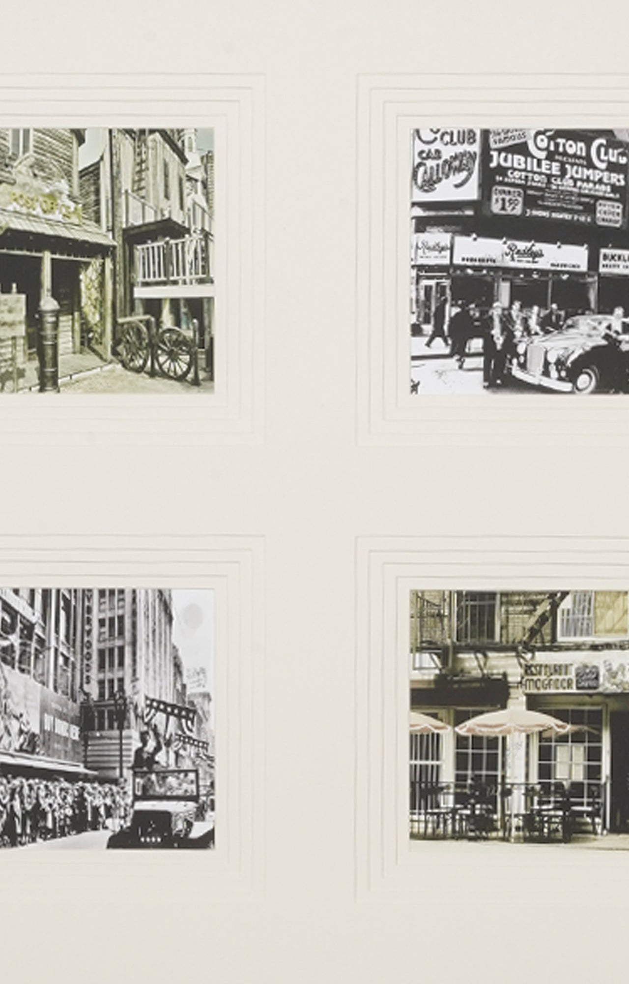 Retro Grid Stencil Art (Framed)