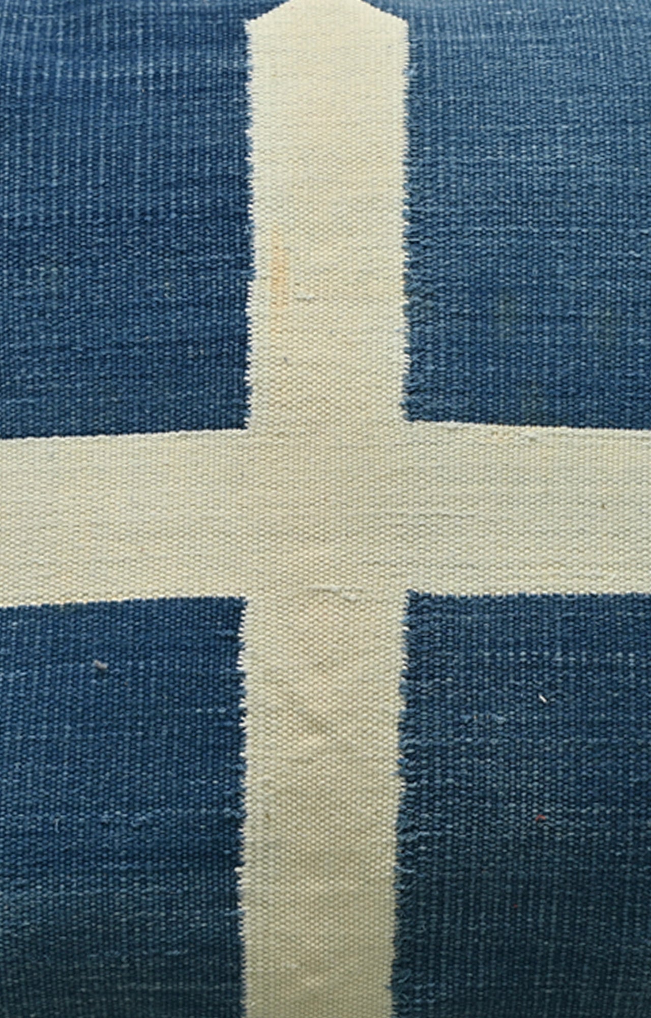 Blue-Beige Cushion Cover