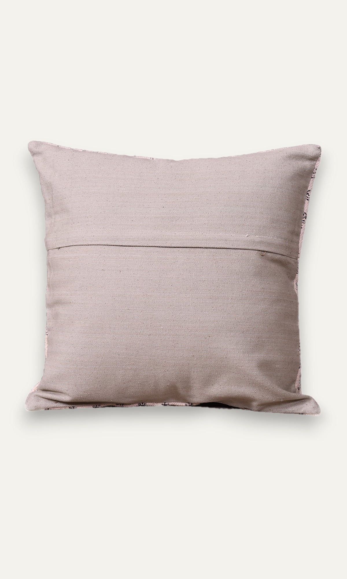 Distorted Floral Print Cushion Cover