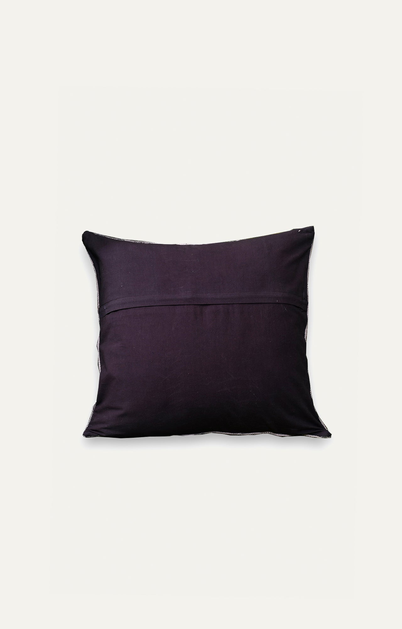 Distressed Floral Cotton Cushion Cover