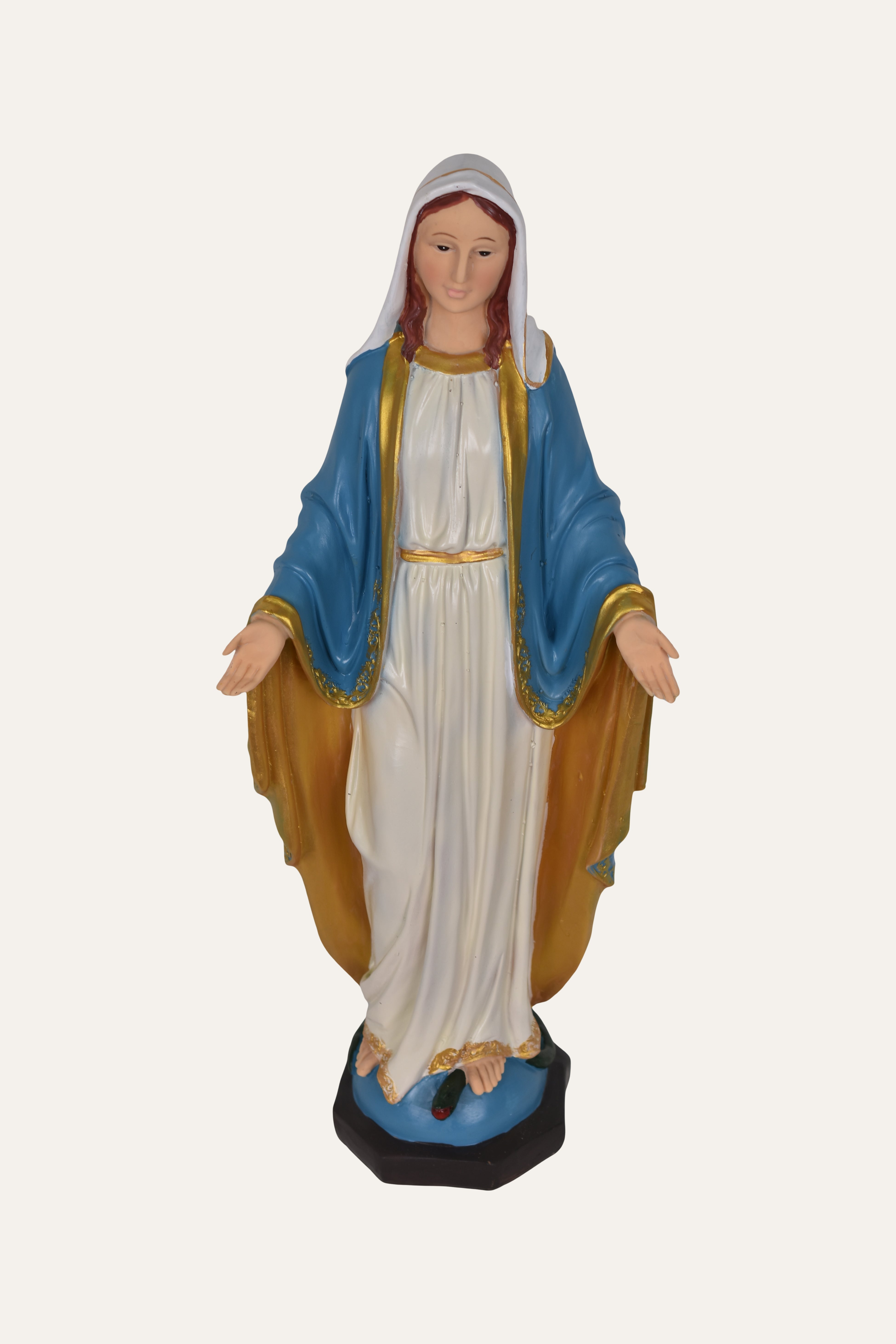 Religious Resin Virgin Mary Blessing Statue