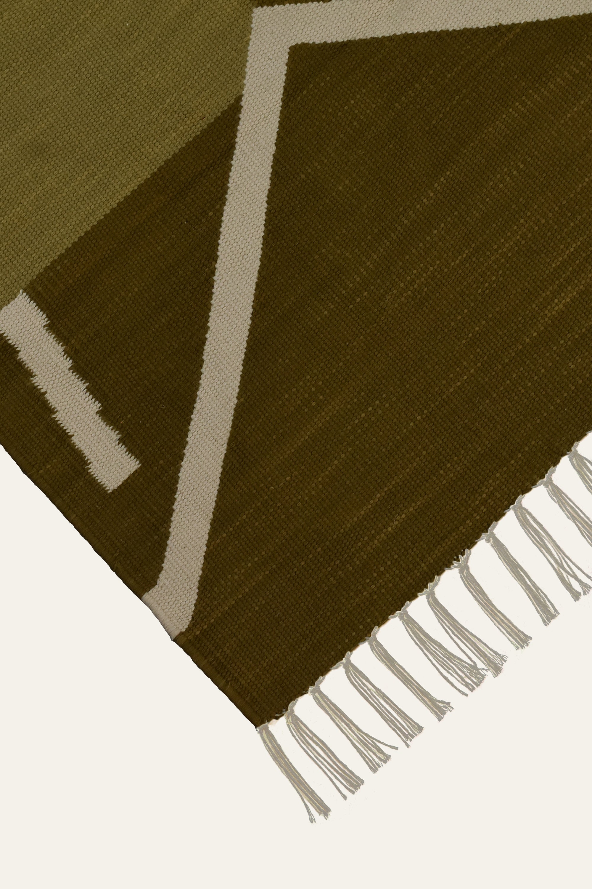 Modern Minimal Landscape Cotton Yoga Mat