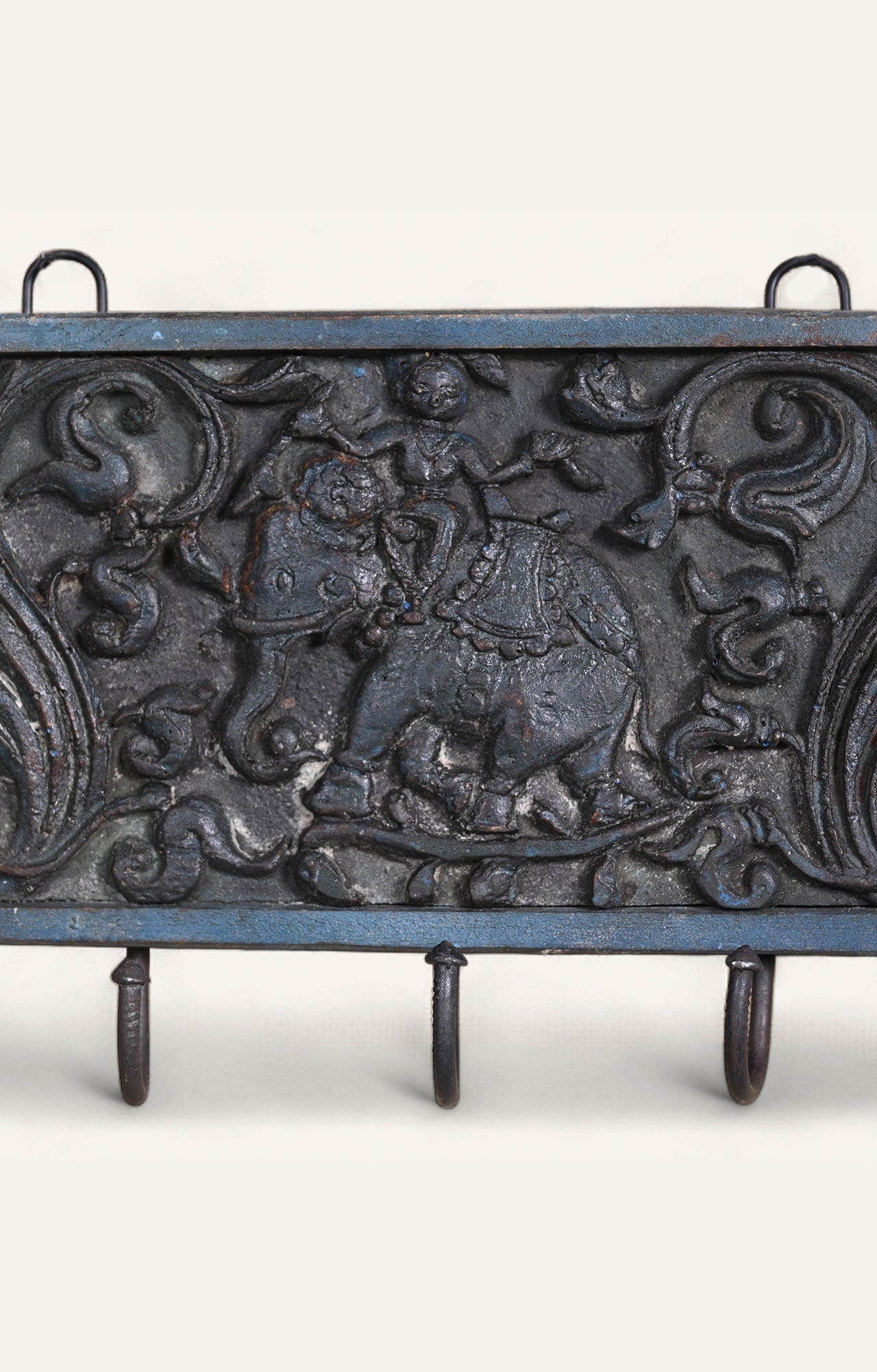 Elephant Carved Panel