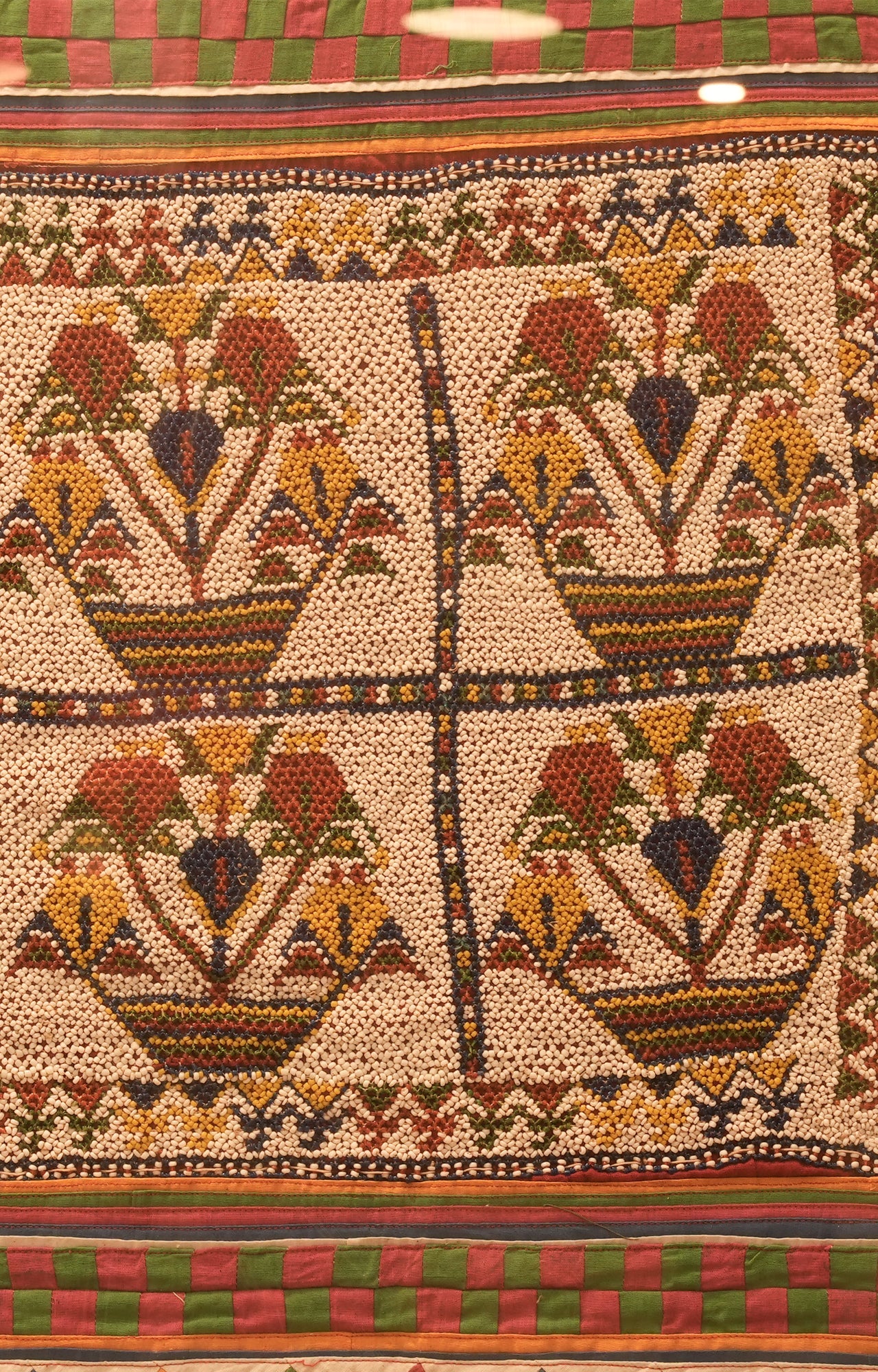 Floral Motifs Wall Hanging Art