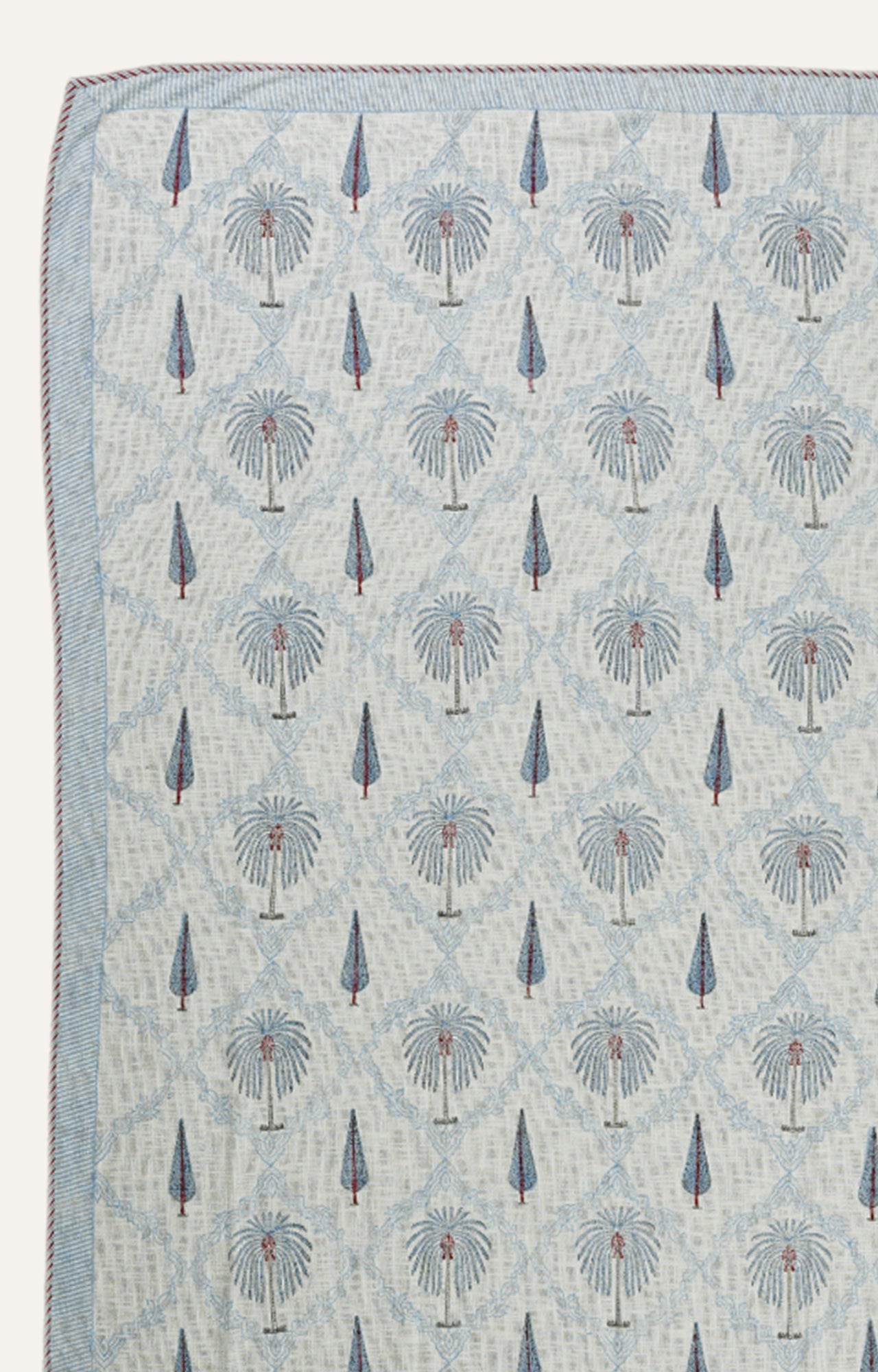 Floral Noor : Jaipuri Block Print Bedsheet (Set of 3)