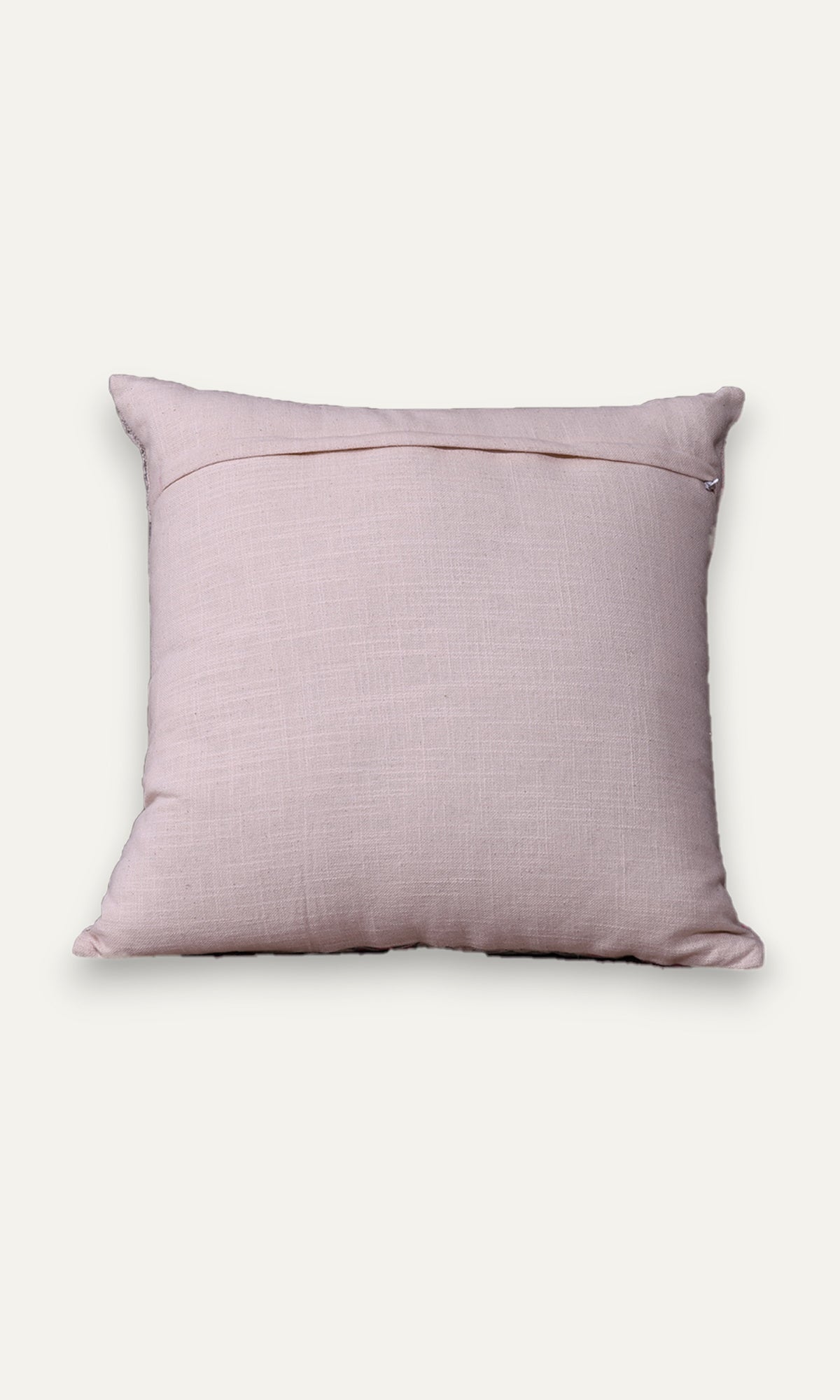 Pink Floral Print Cushion Cover