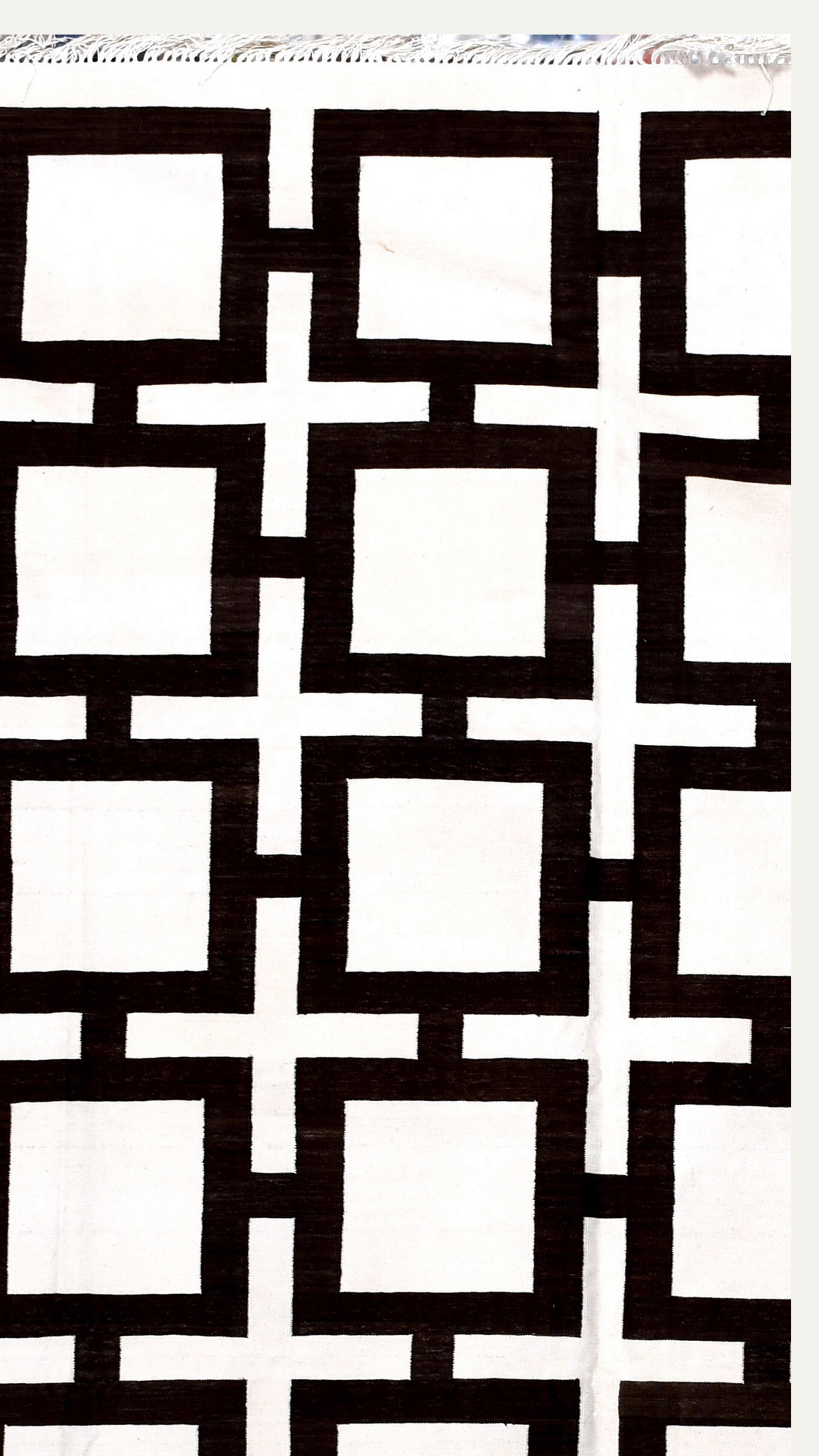 Patterned Balance Cotton Rug