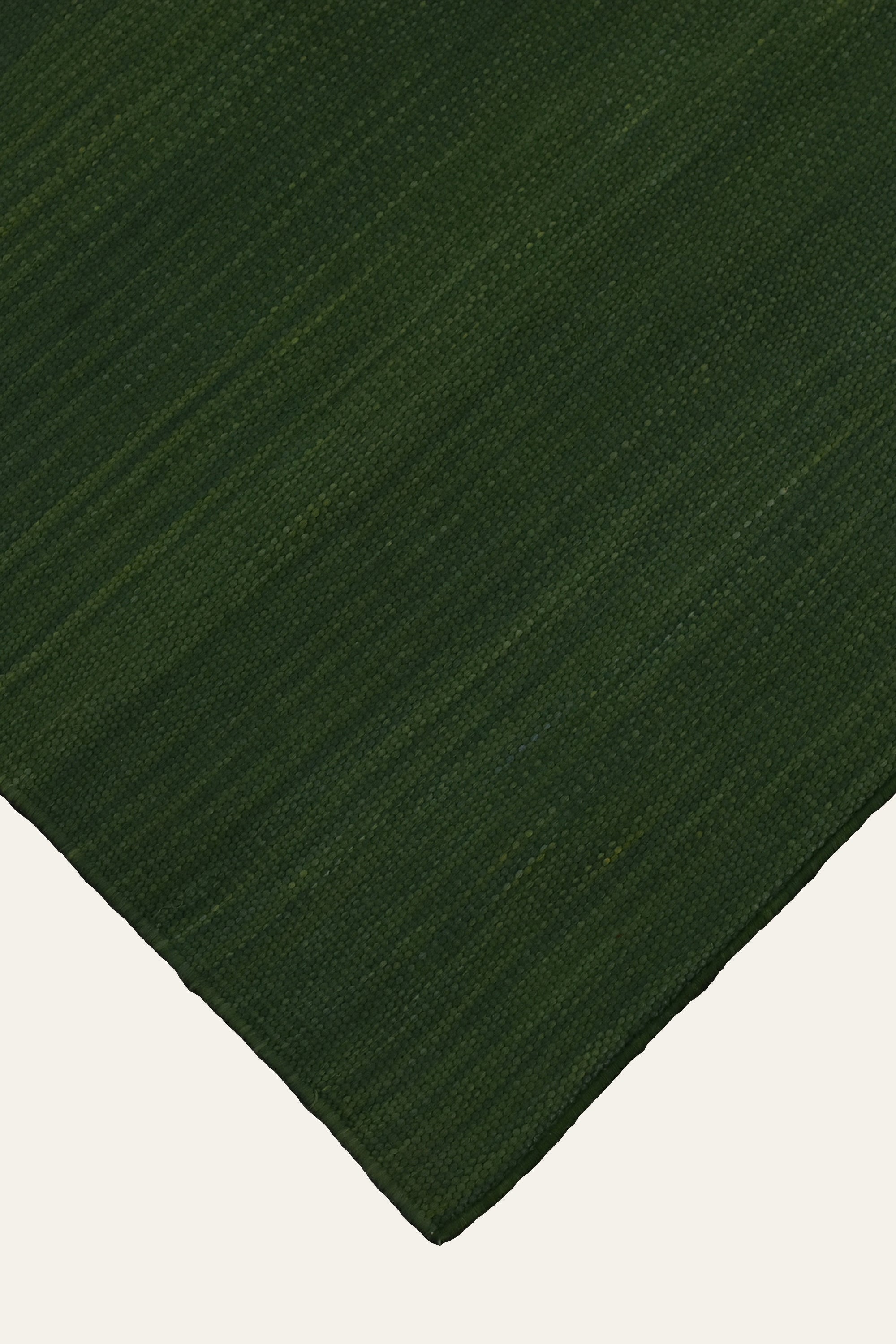 Plain Green Washable Cotton Yoga Mat