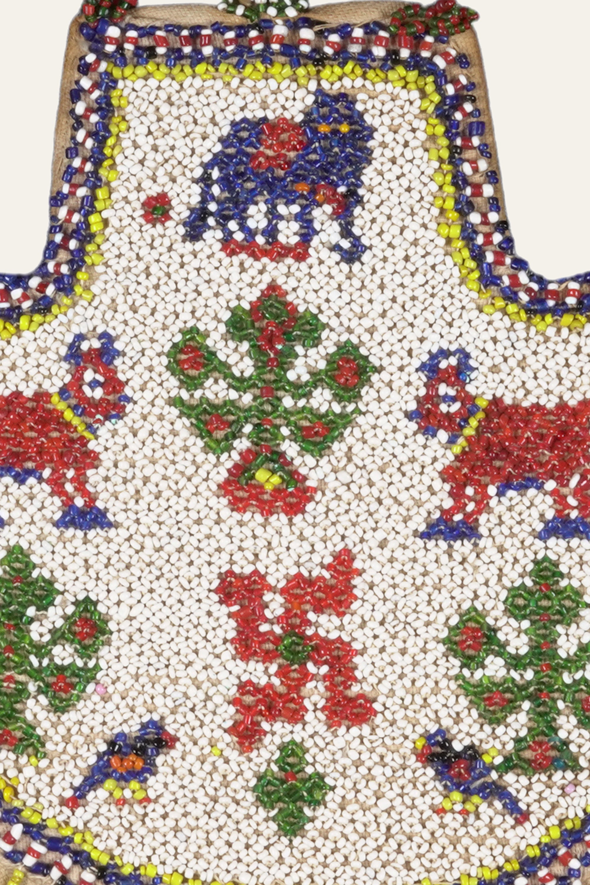 Moti Bharat Beaded Textile Wall Hanging