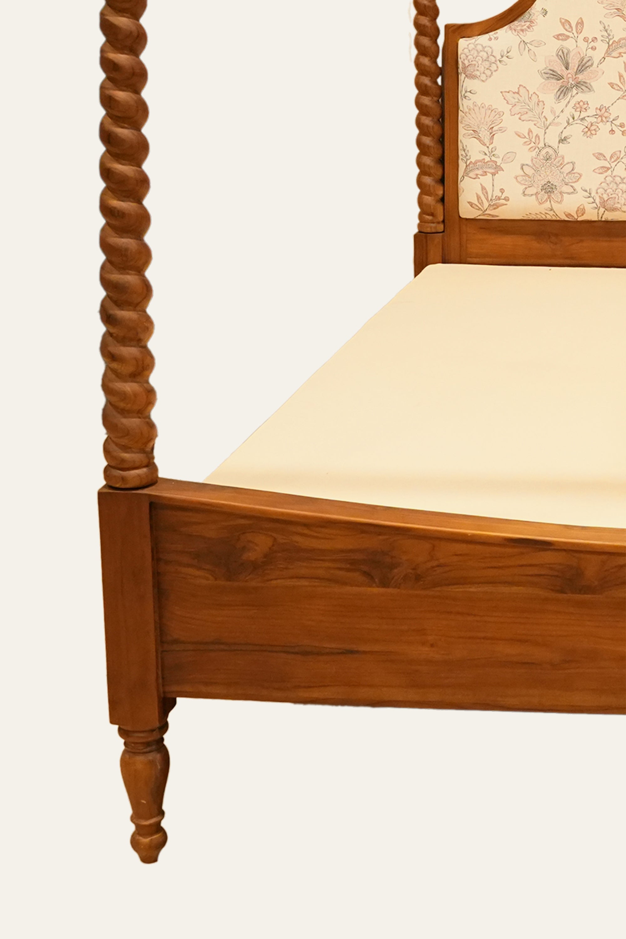 Barley Twist Poster Canopy Bed in Solid Wood