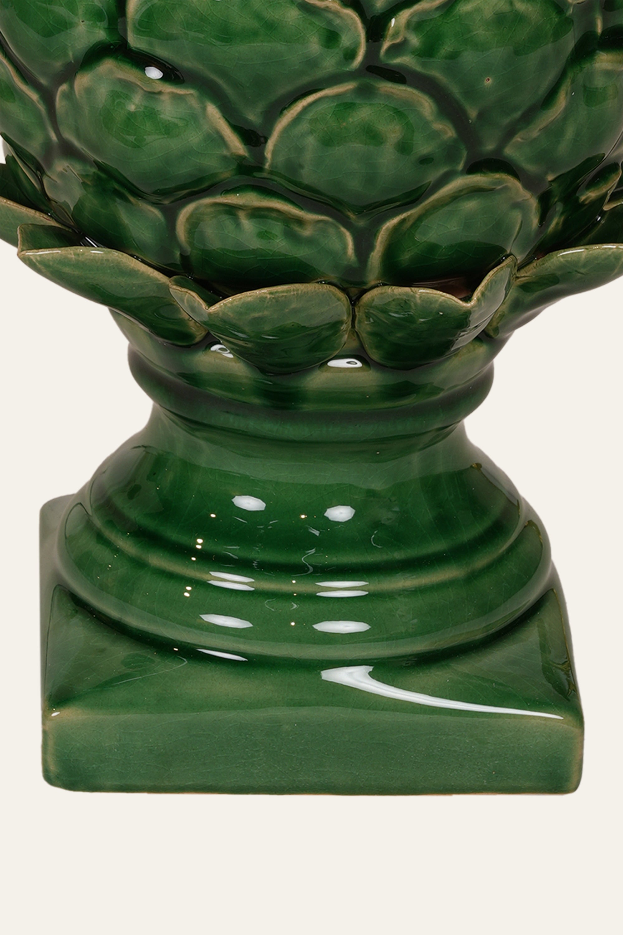 Blooming Artichoke Decor for Homes in Green - Small